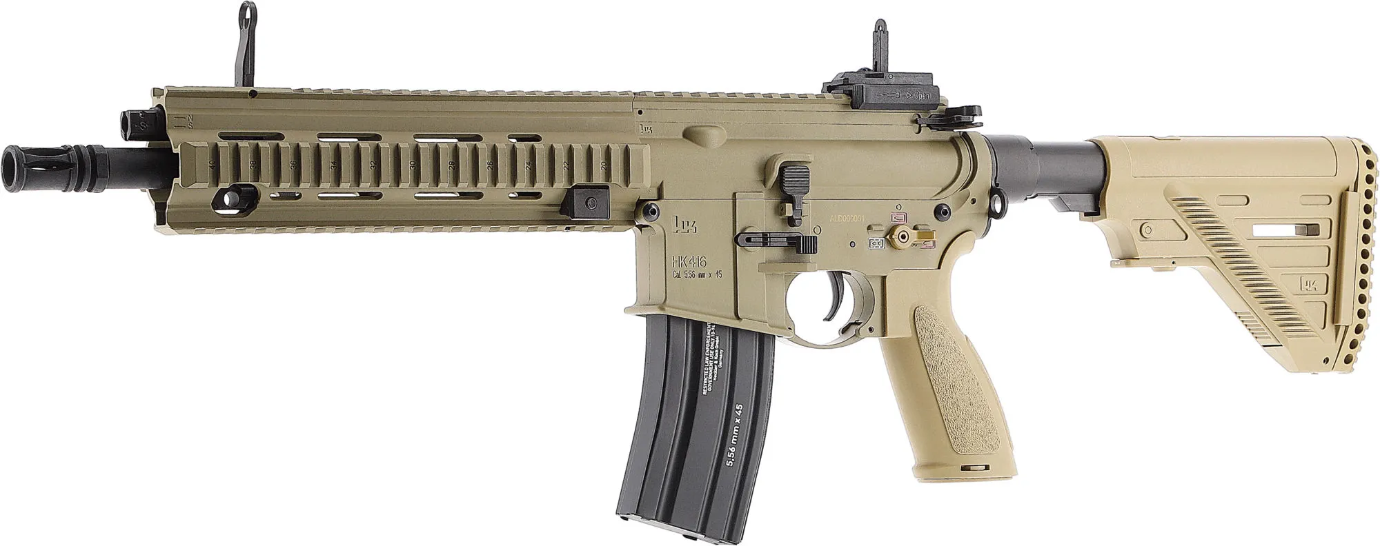 Heckler und Koch HK416 A5 EyeTrace SL (S)AEG, Tan/Brown