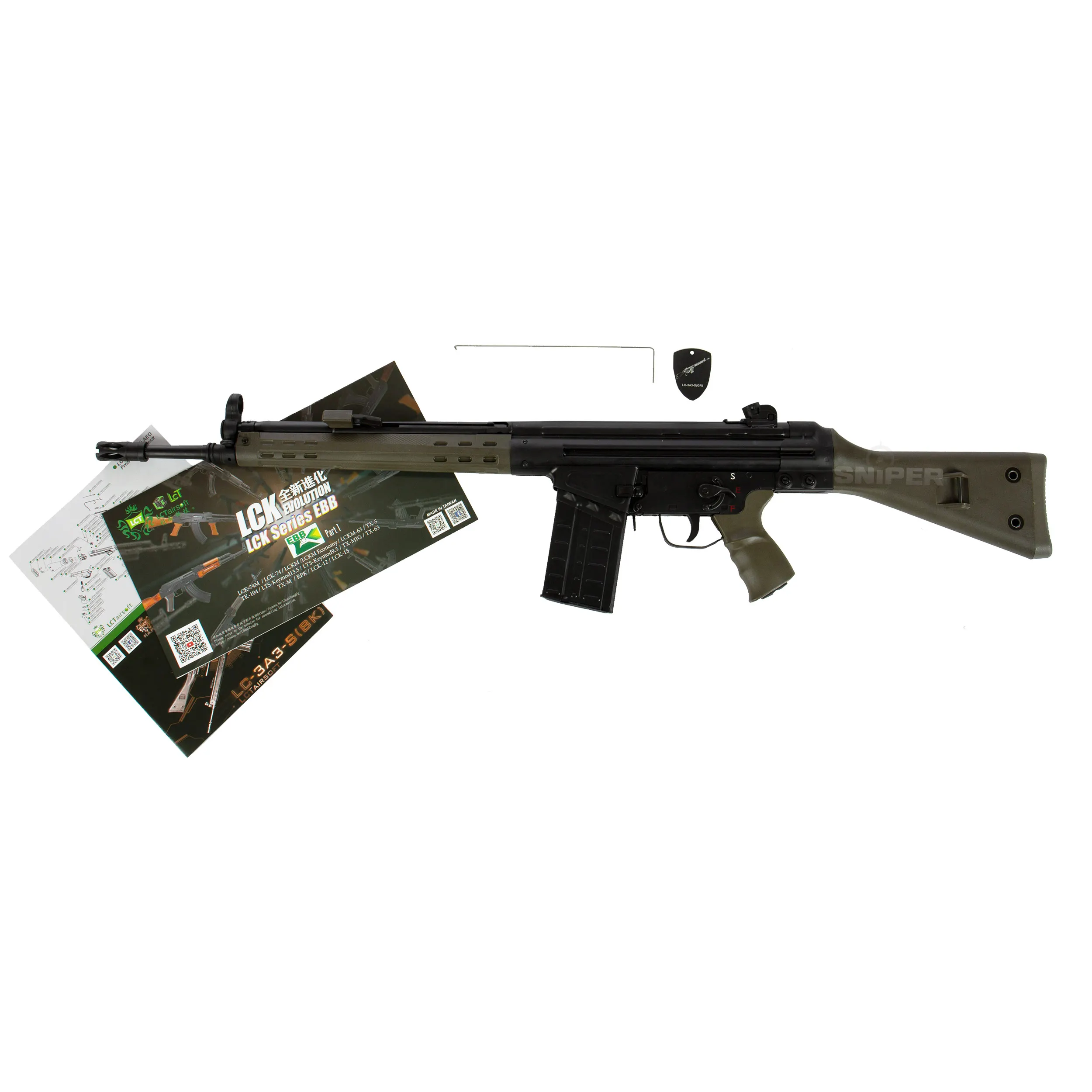 LC-3 Ausf.3 Mosfet 2019 Version Oliv, (S)AEG