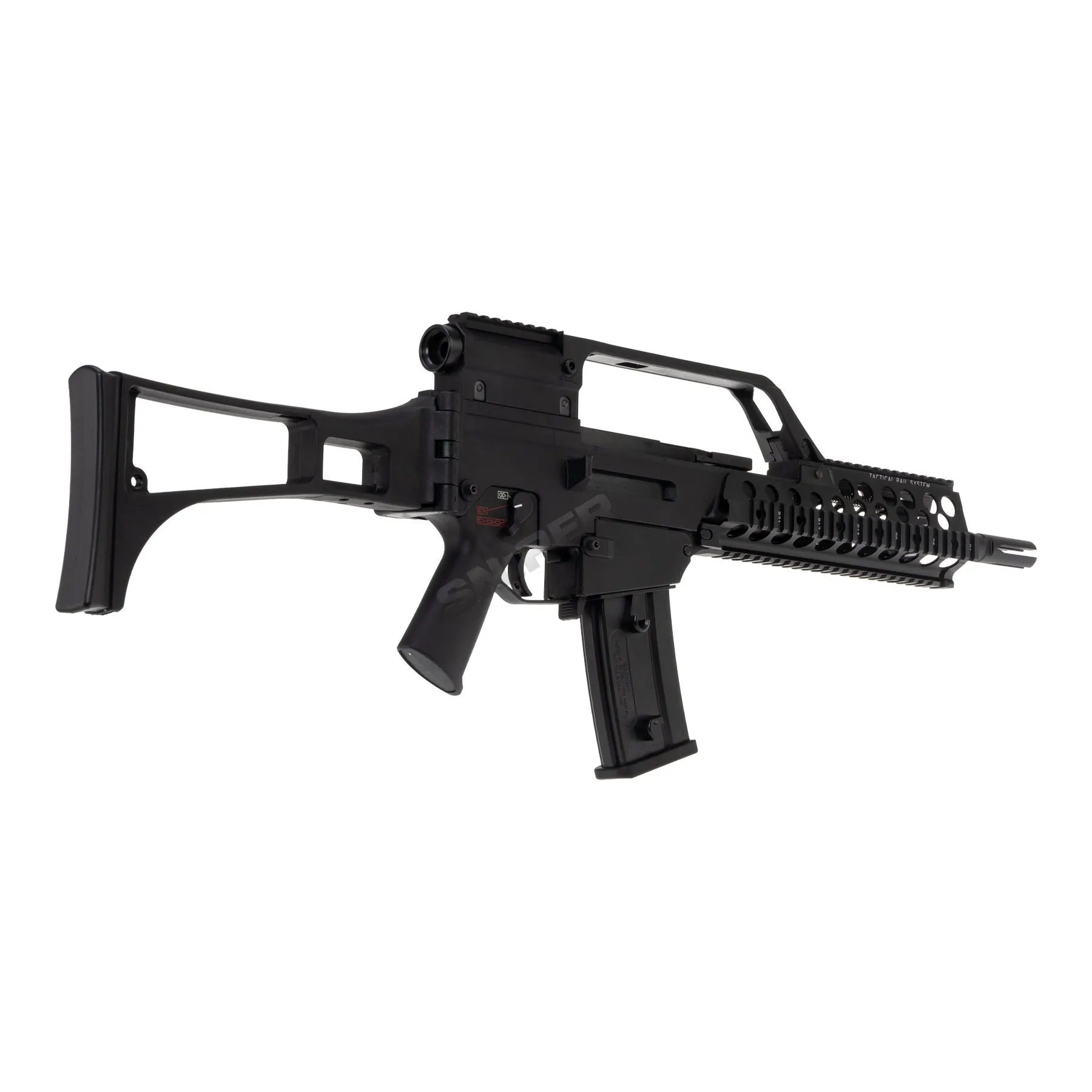 Reapo RG6 Special Unit RIS Version GBB Rifle, Black