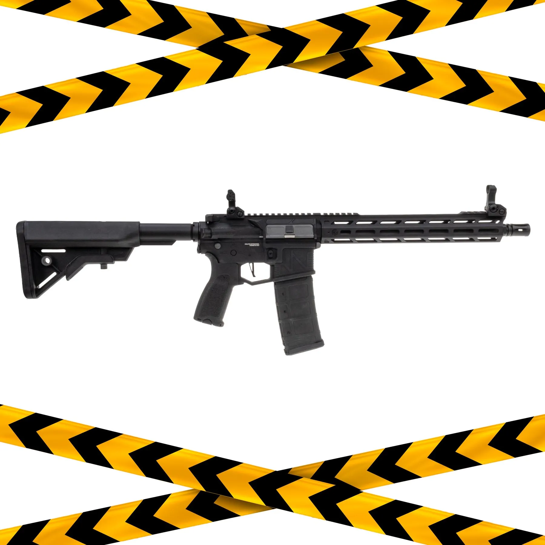 B-Ware Evolution Ghost L EMR (S)AEG, Black