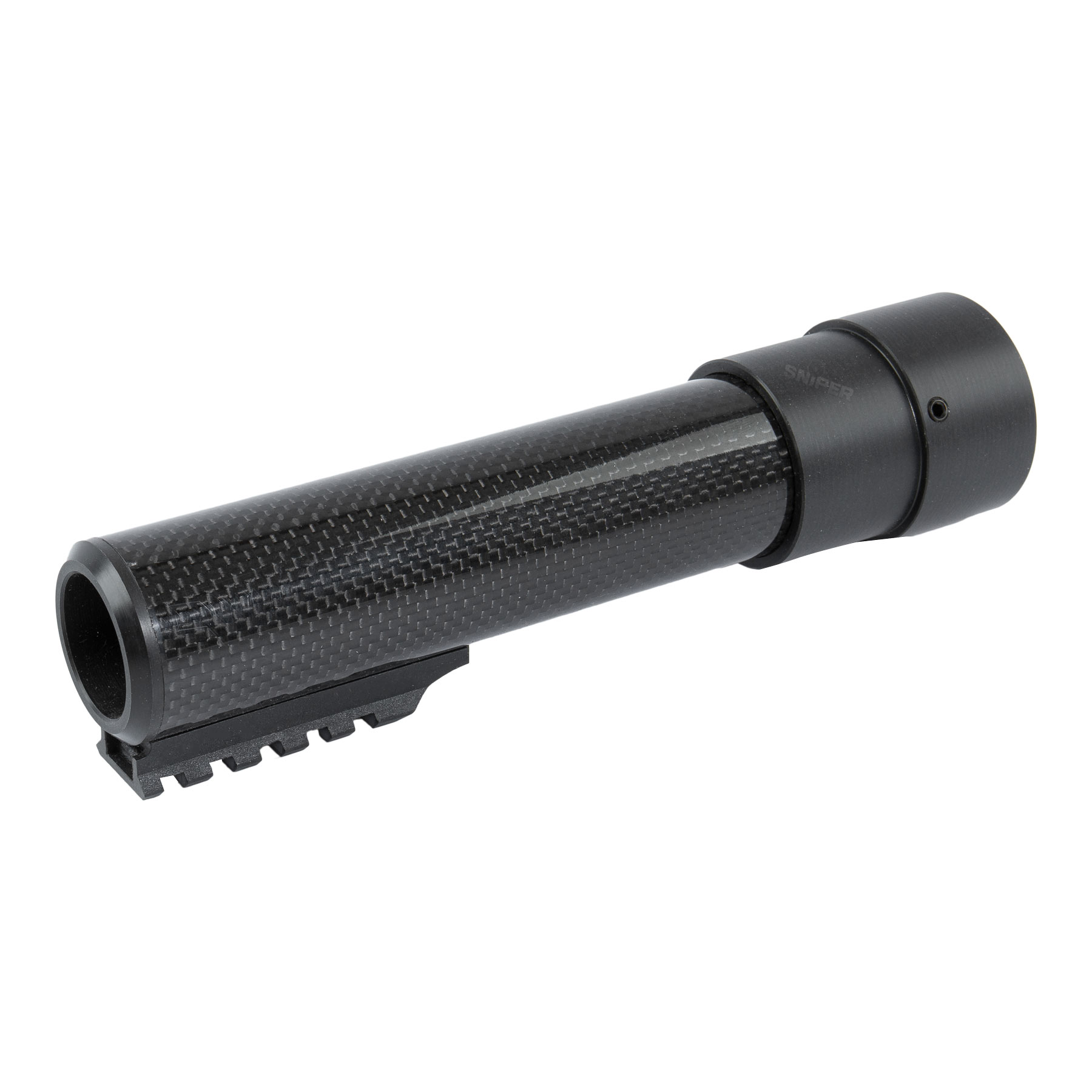 Monk Custom Cannon Carbon für M4, 8" + rails HPA