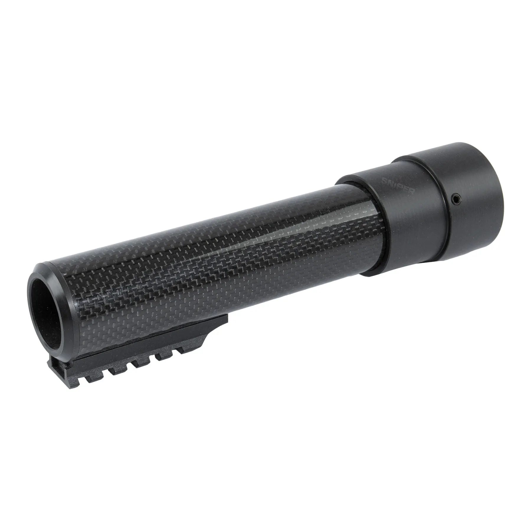 Monk Custom Cannon Carbon für M4, 8" + rails HPA Monk Custom Cannon Carbon für M4, 8" + rails HPA