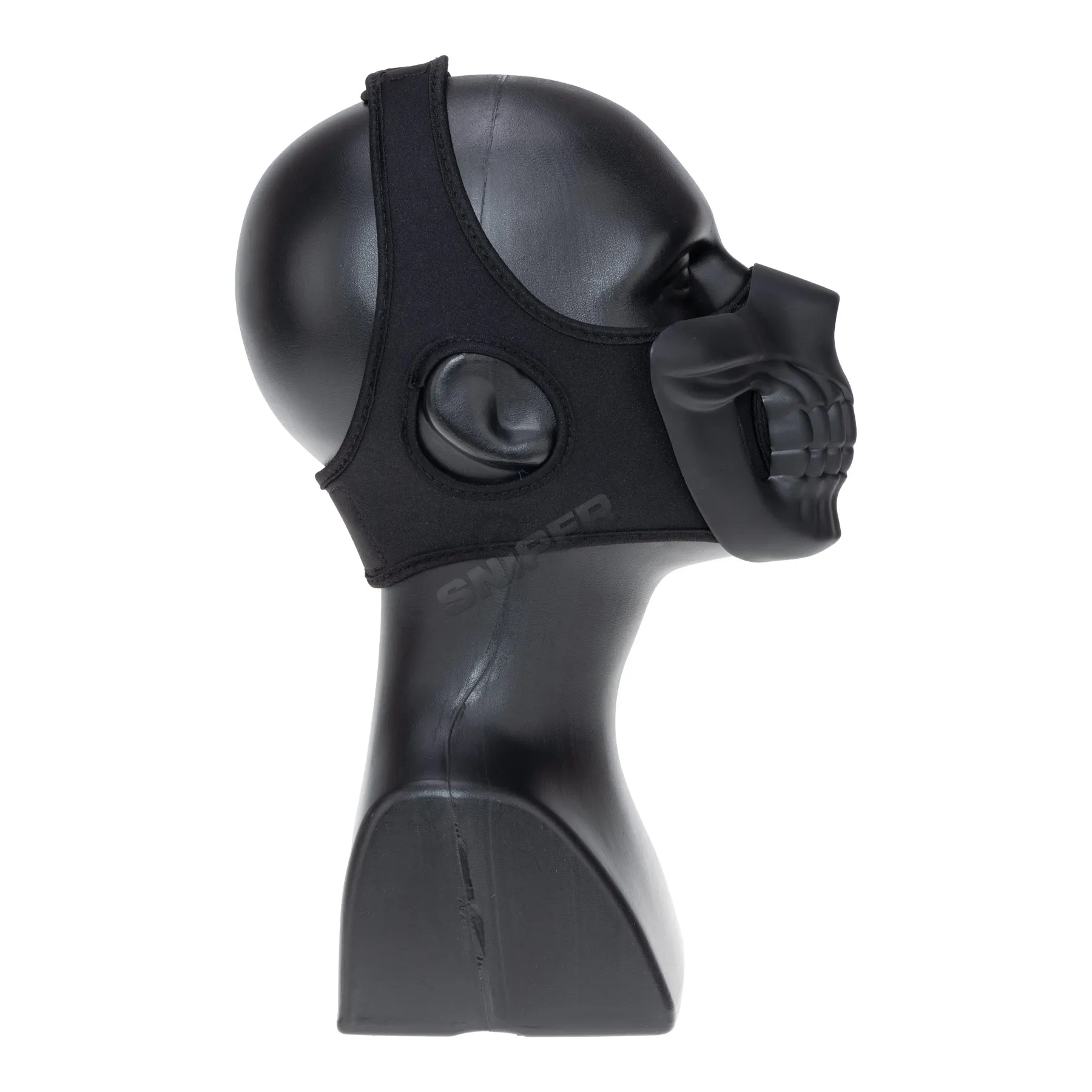 Reapo Skeleton Face Mask, Black Reapo Skeleton Face Mask, Black