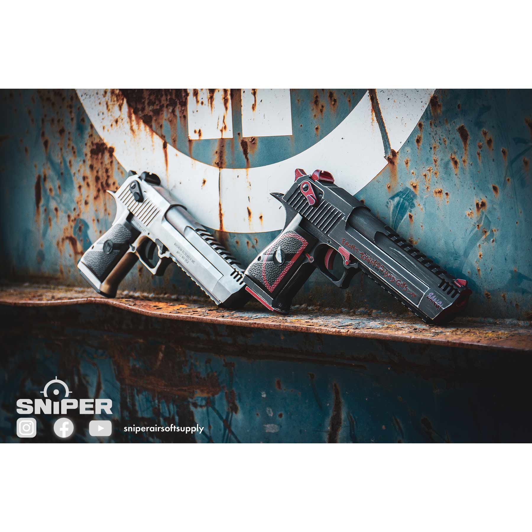 Desert Eagle L6 .50AE GBB, Silver