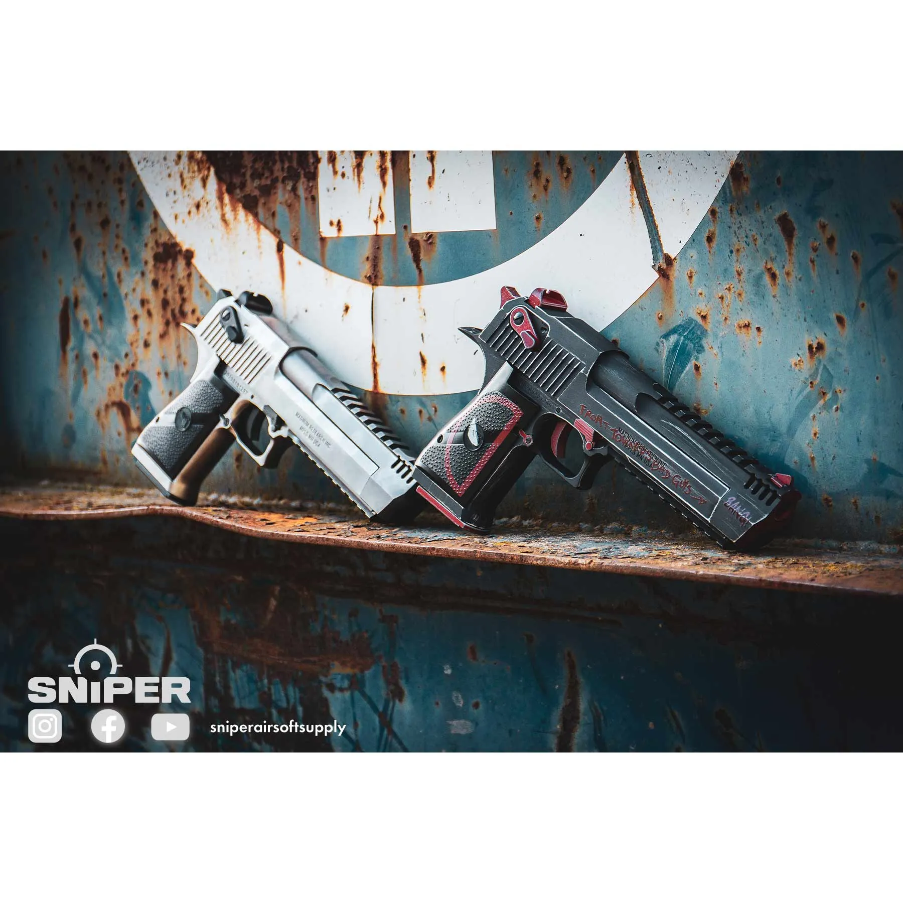 Desert Eagle L6 .50AE GBB Bad Guys - Edition Desert Eagle L6 .50AE GBB, Silver