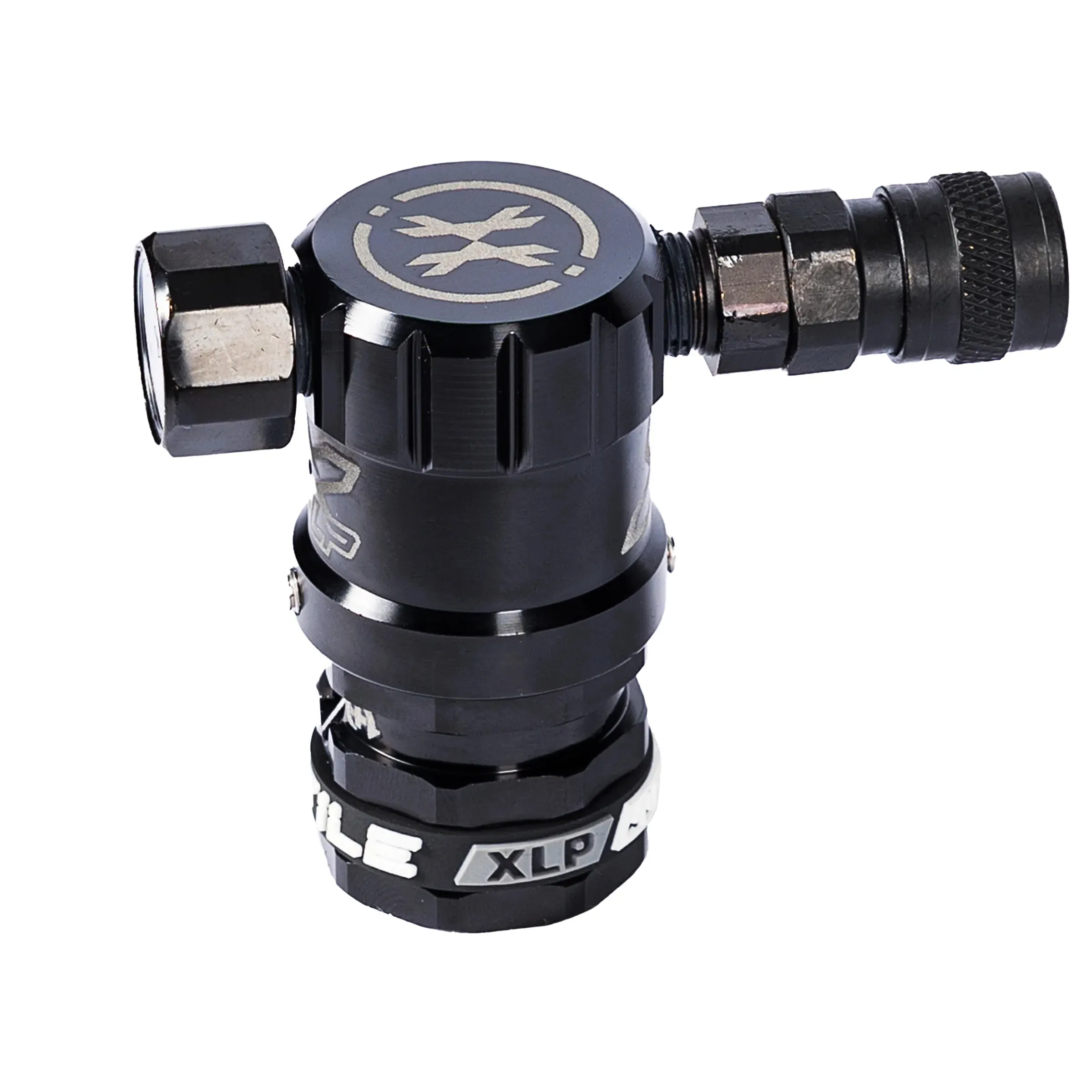 Hostile LXP Regulator Side Port, Black