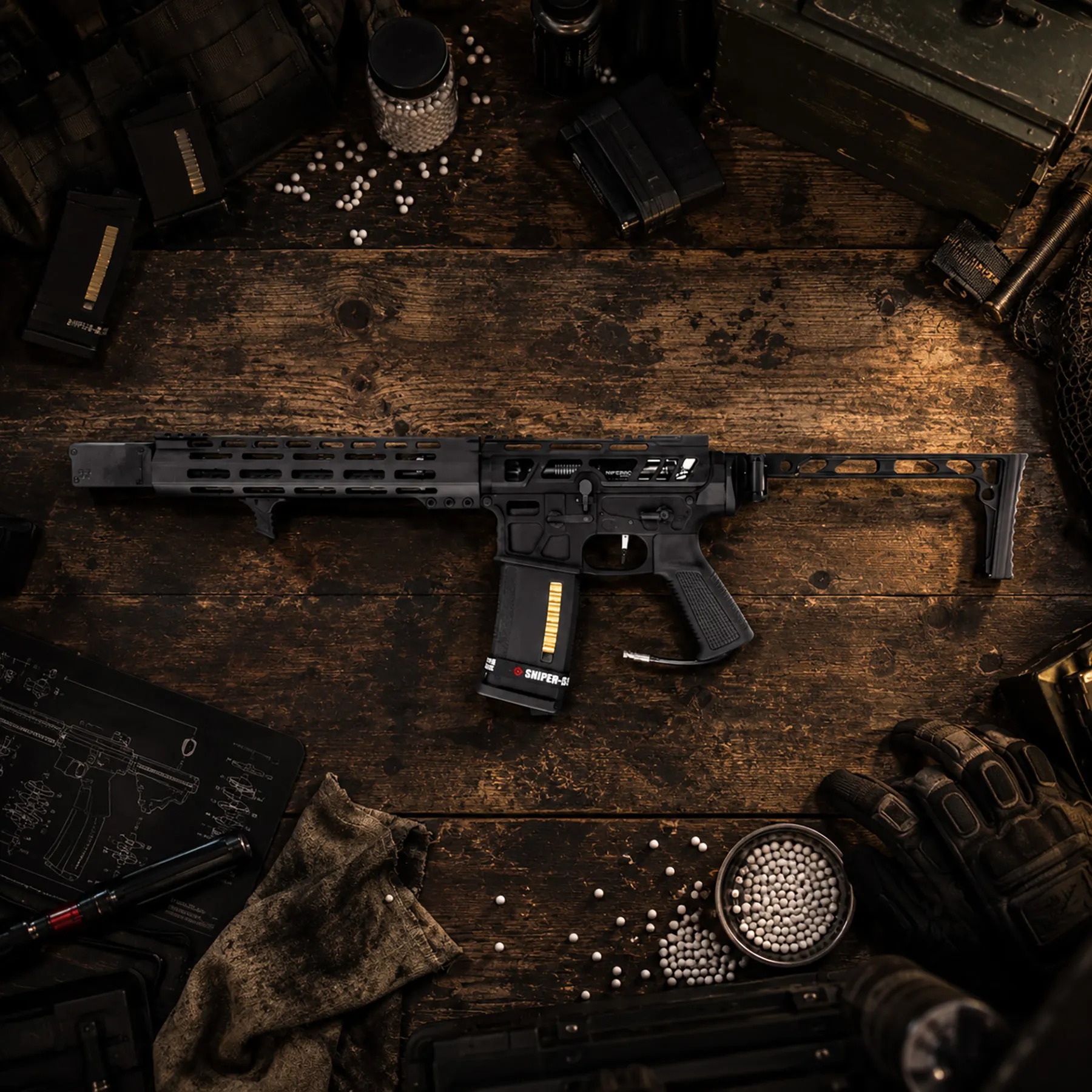 MTW 10" Heretic IV Inferno Ultralightweight Edition , HPA