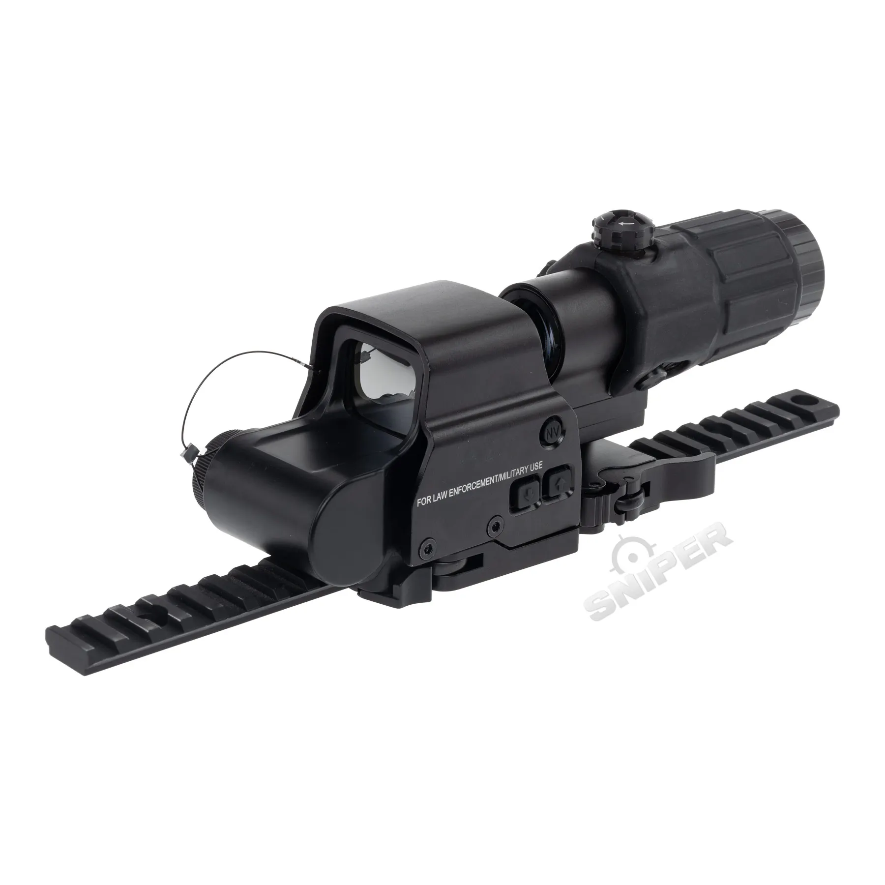 Reapo R558 Holo Red Dot VIsier w/ 3x Magnifier, Black Reapo R558 Holo Red Dot VIsier w/ 3x Magnifier, Black