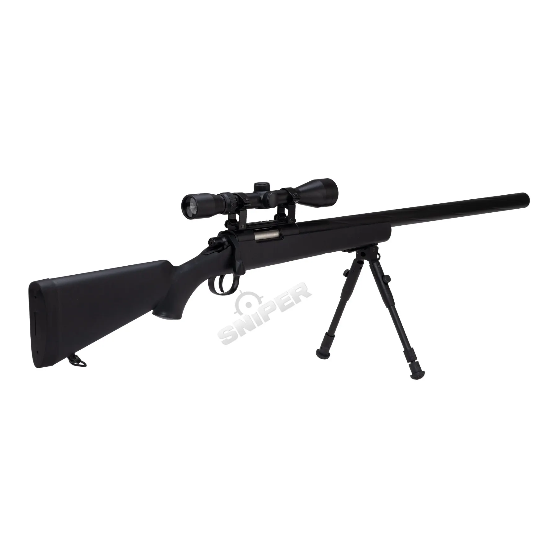 Specna Arms SA-S12 Scharfschützengewehr w/ Scope & Bipod, Black Specna Arms SA-S12 Scharfschützengewehr High-Power w/ Scope & Bipod, Black