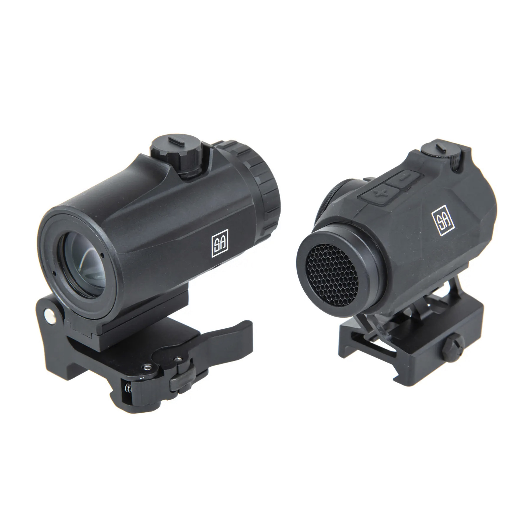 Specna Arms Edge HD Red Dot + Magnifier Set, Black