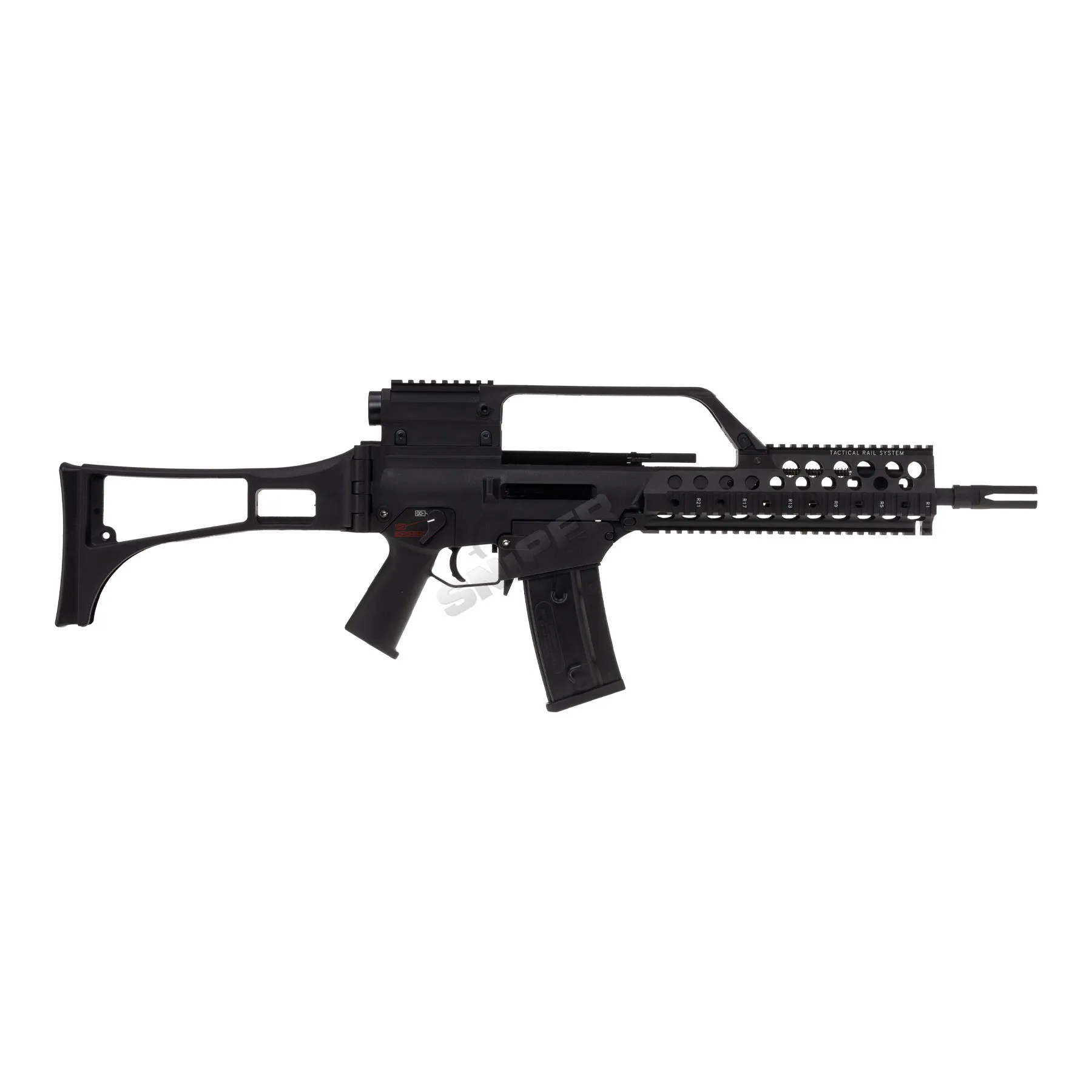 Reapo RG6 Special Unit RIS Version GBB Rifle, Black