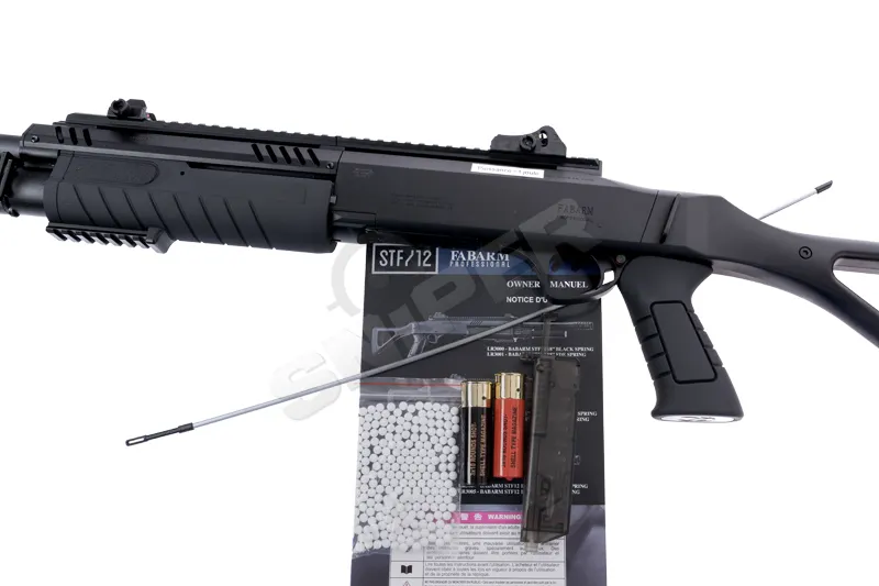 FABARM STF12 11" Pumpgun, Black
