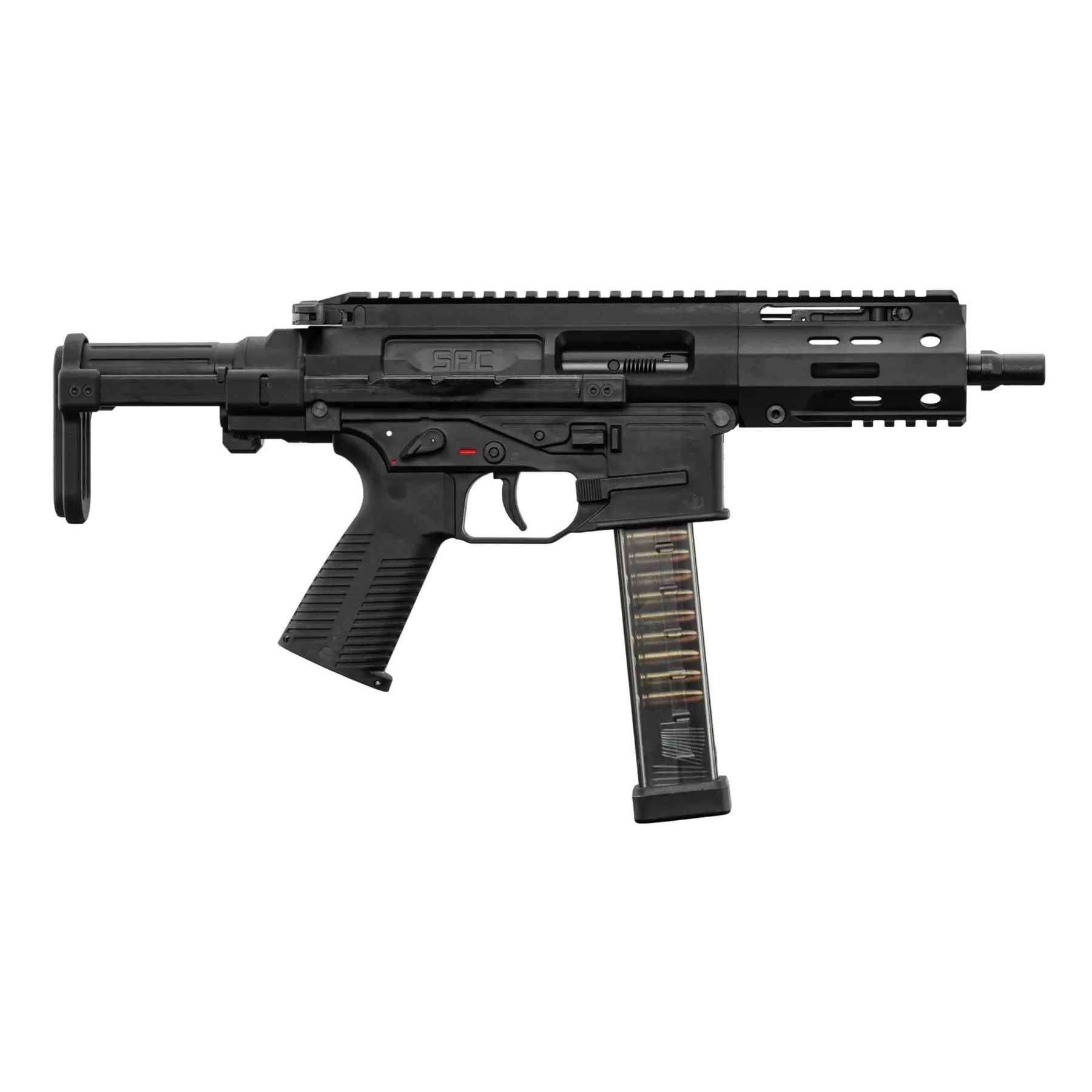 Maruyama SPC-9 Pro PDW Submachine GBB Gun, Black