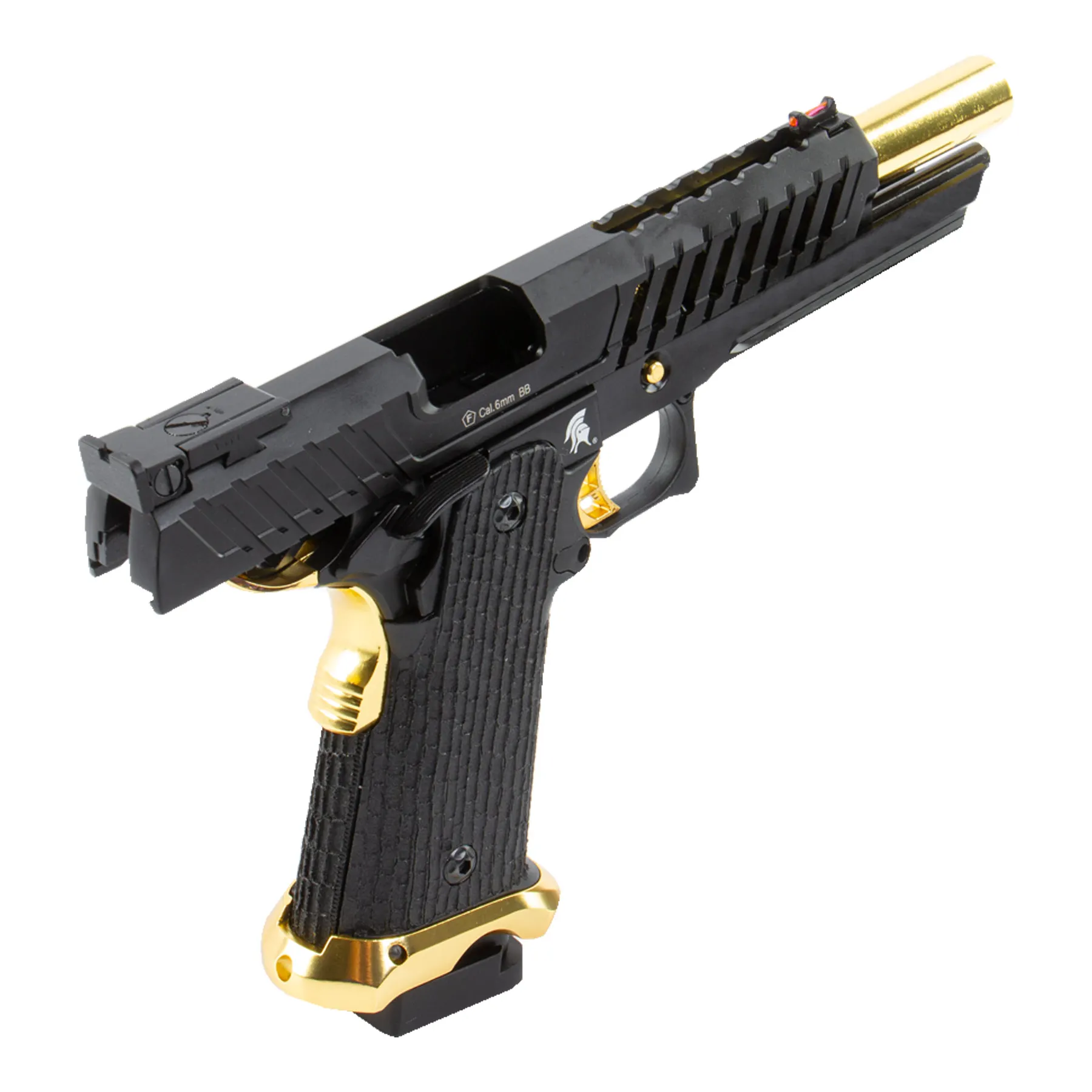 Lancer Tactical LTX-6BG Knightshade Hi-Capa GBB, Black/Gold