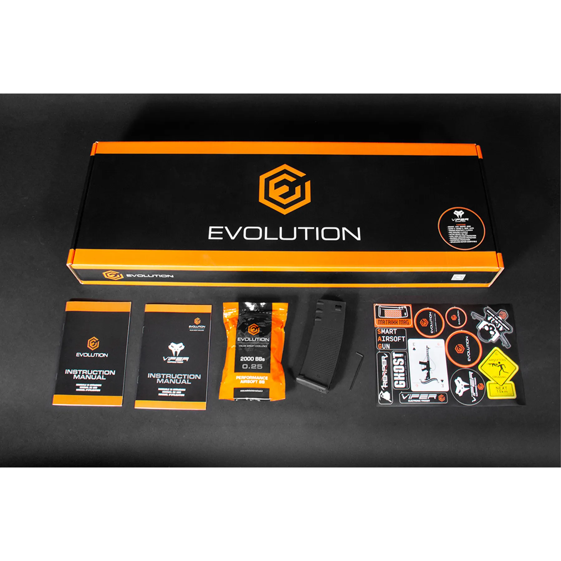 Evolution Recon 3.0 Viper ETU MK18 Mod. 1 < 0,5 Joule Softair, Black