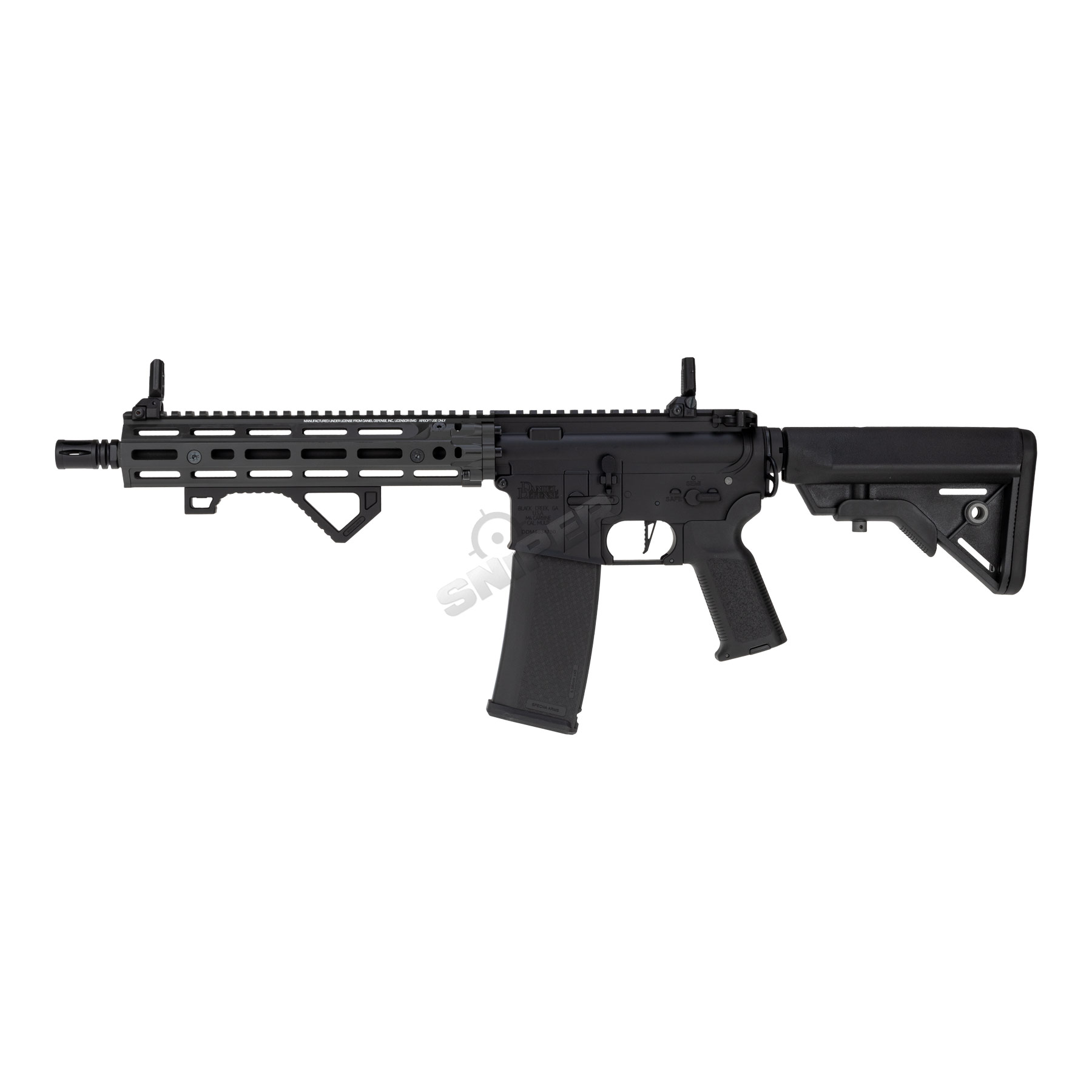 Specna Arms SA-E27 10,5" RIS III Edge w/ HAL ETU, Steel Grey