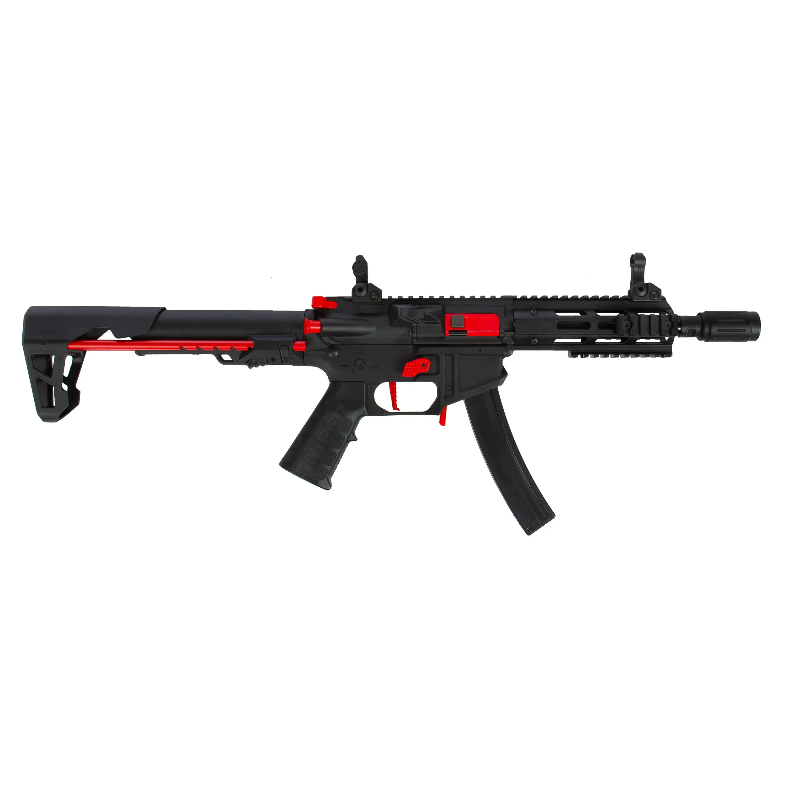 PDW SBR M-LOK, < 0,5 J, AEG, Red