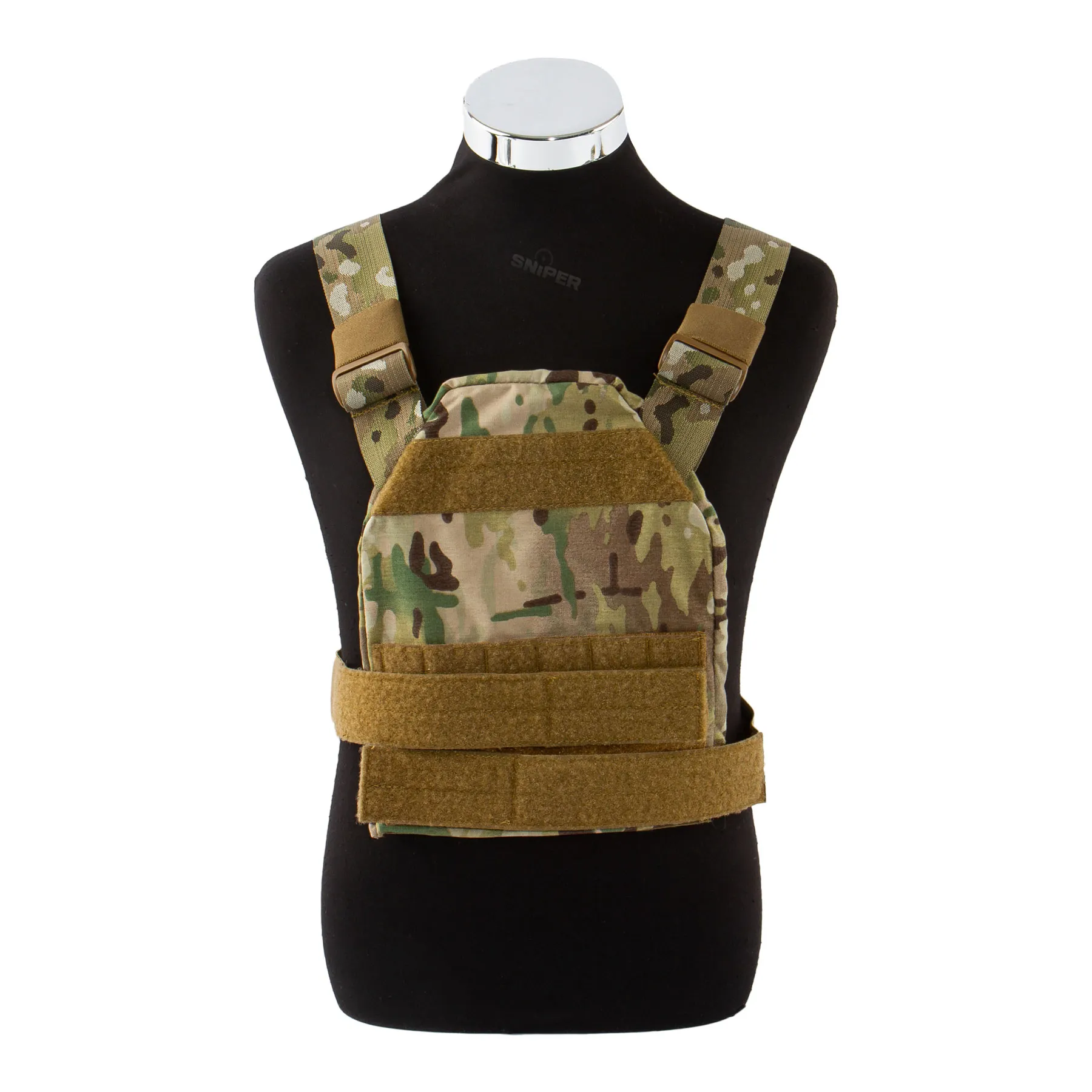SPC Slick Plattenträger, Multicam