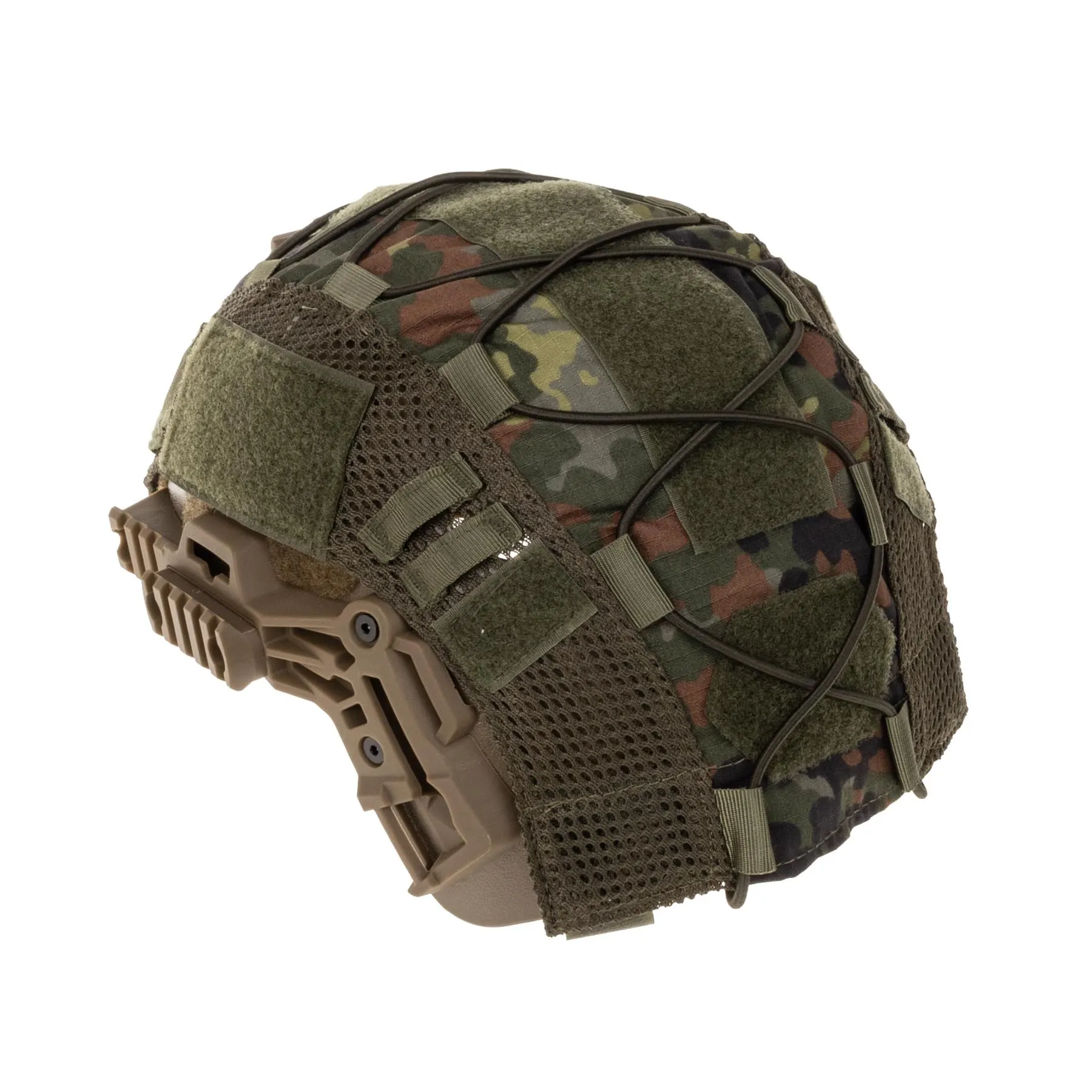 Reapo Elastic Rope Helmet Cover, Flecktarn
