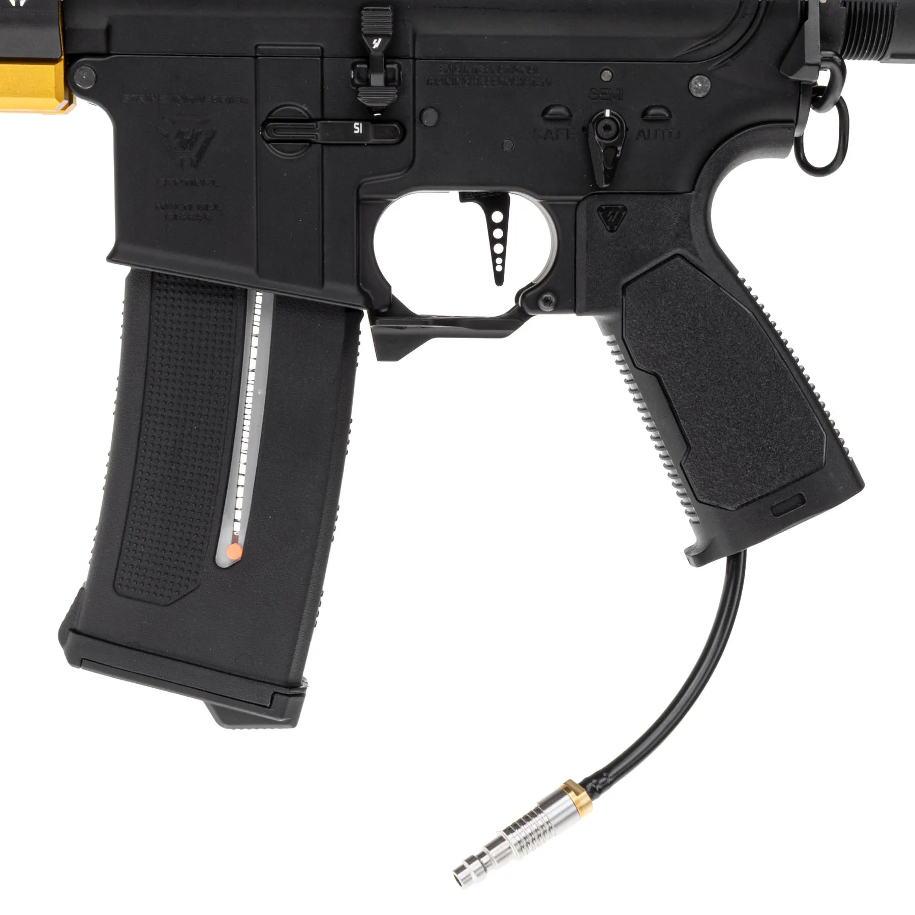 SAC x Fusion F2 Strike Industries Gridlock 11", Black/Gold