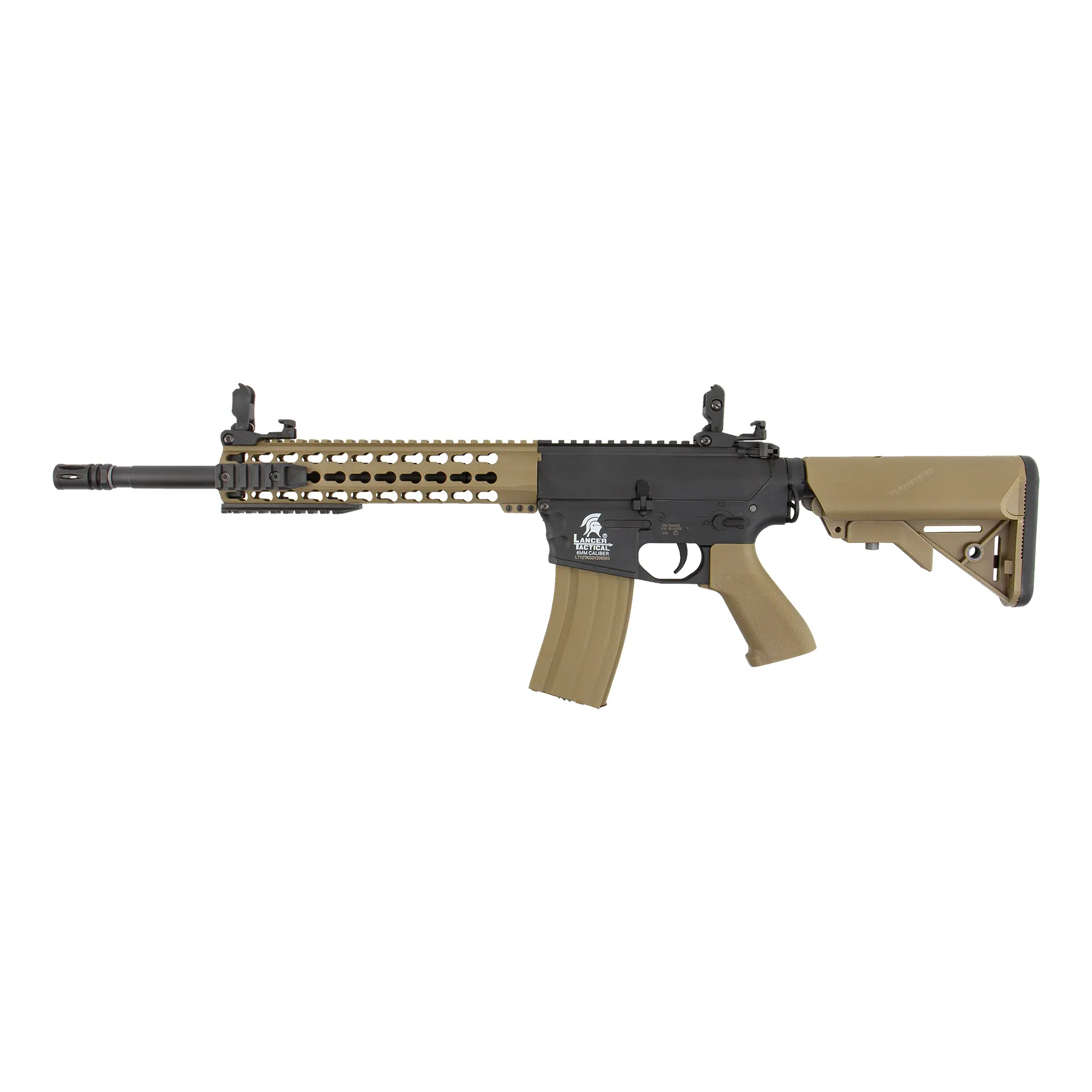 M4 EVO Keymod ETU+Mosfet (S)AEG, Tan