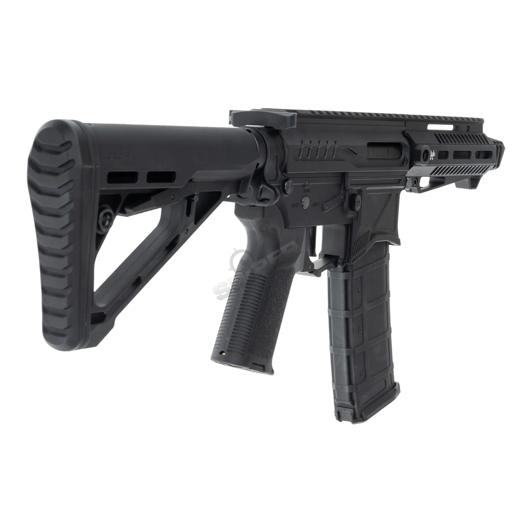 B-Ware Zion Arms PW9 M4 M-Lok 6" (S)AEG, Black