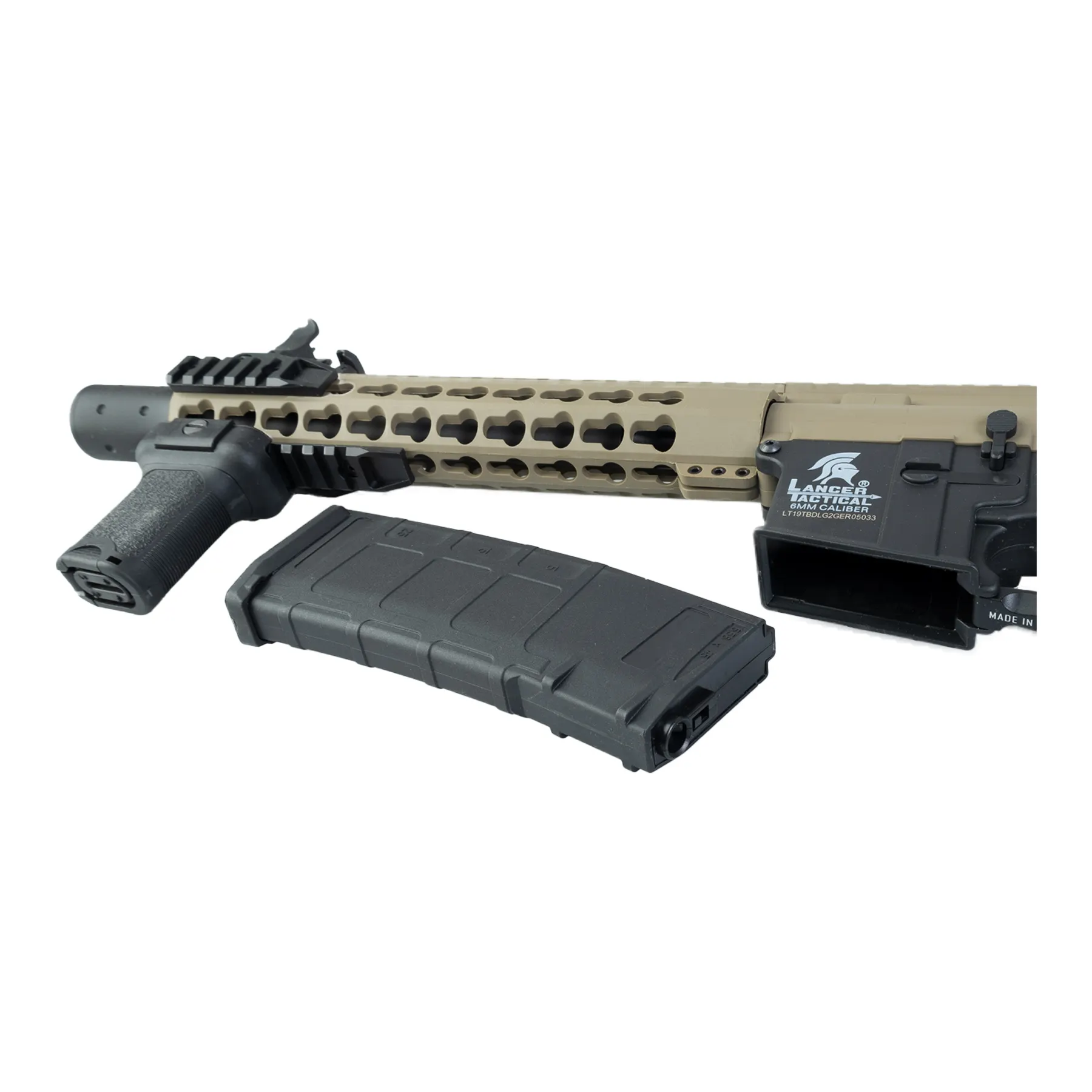 M4 Gen.2 w/ Silencer ETU+MOSFET (S)AEG, Half Tan