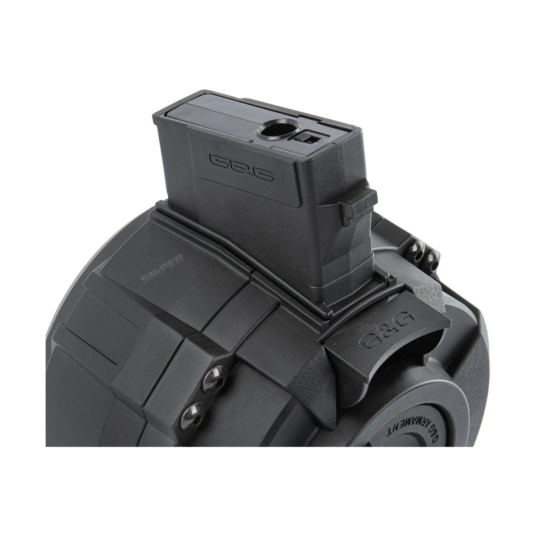 Drum Mag für RK Series, 2200rds, Black