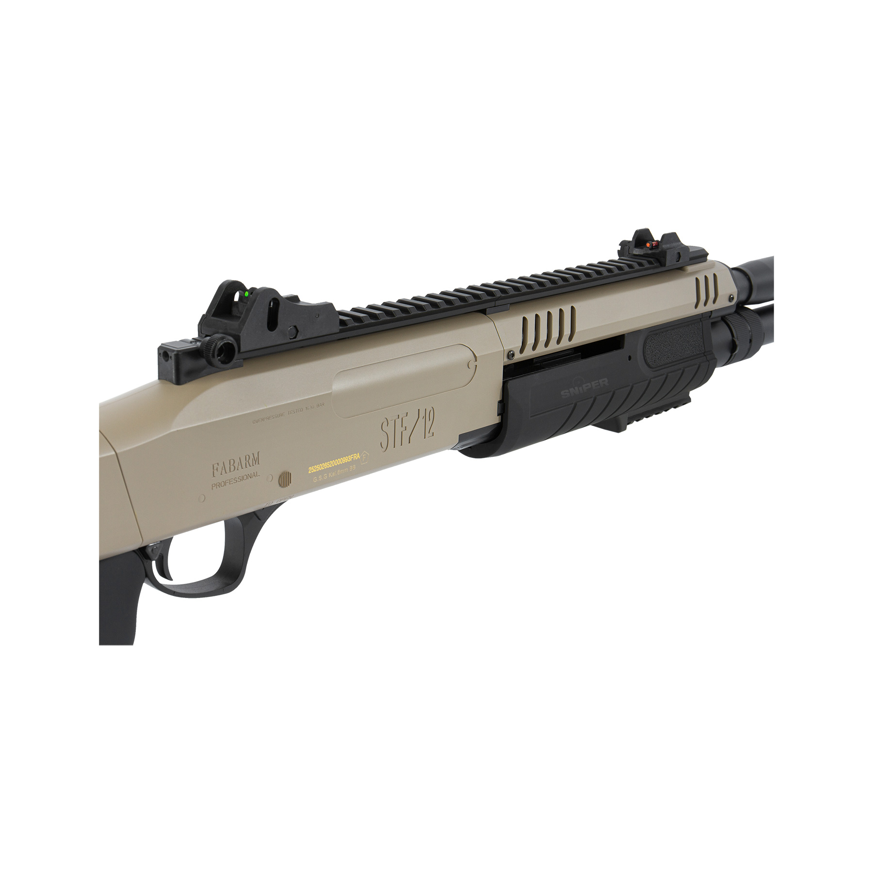 FABARM STF/12-11 Compact Pumpgun, FDE