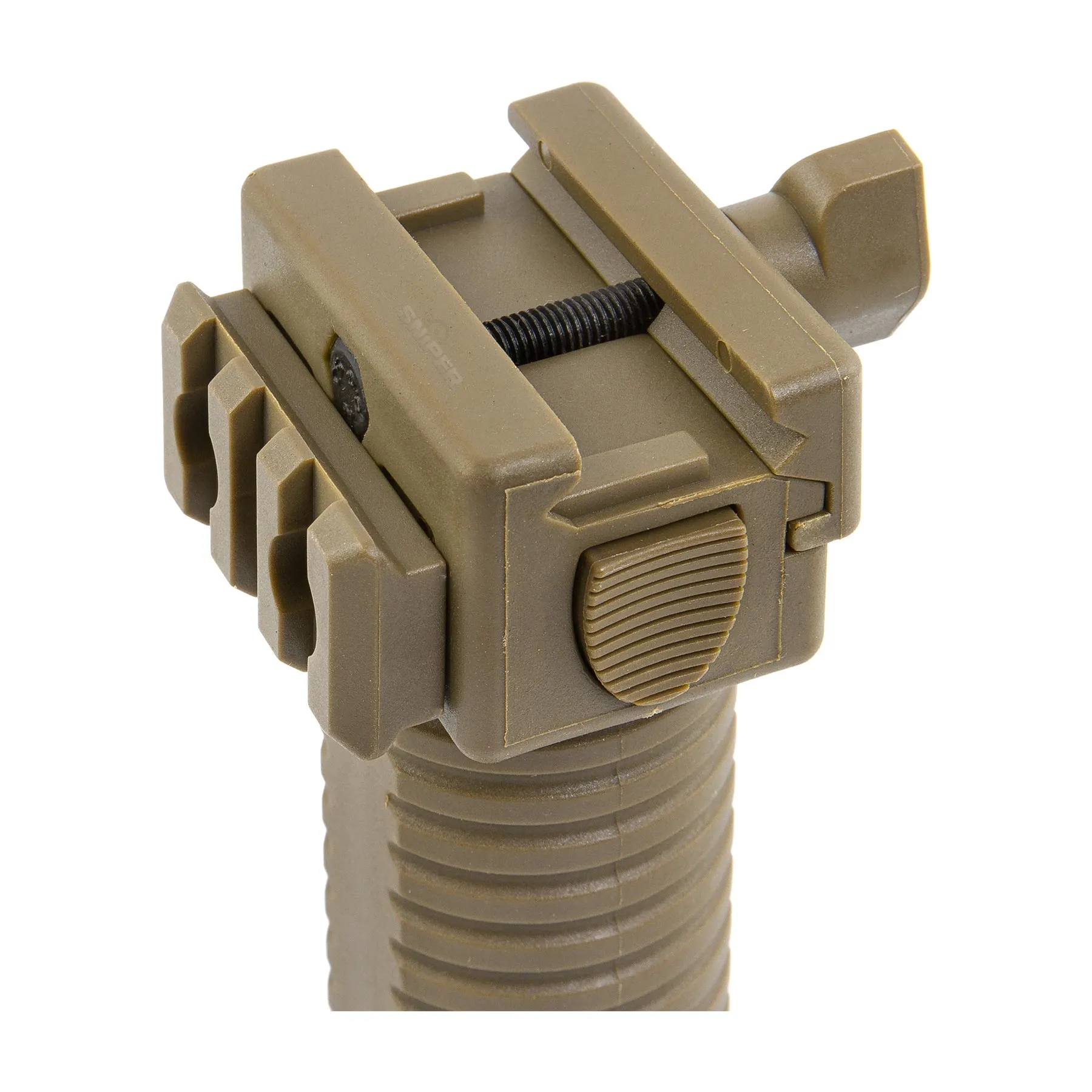 Railed Grip Bipod, Tan