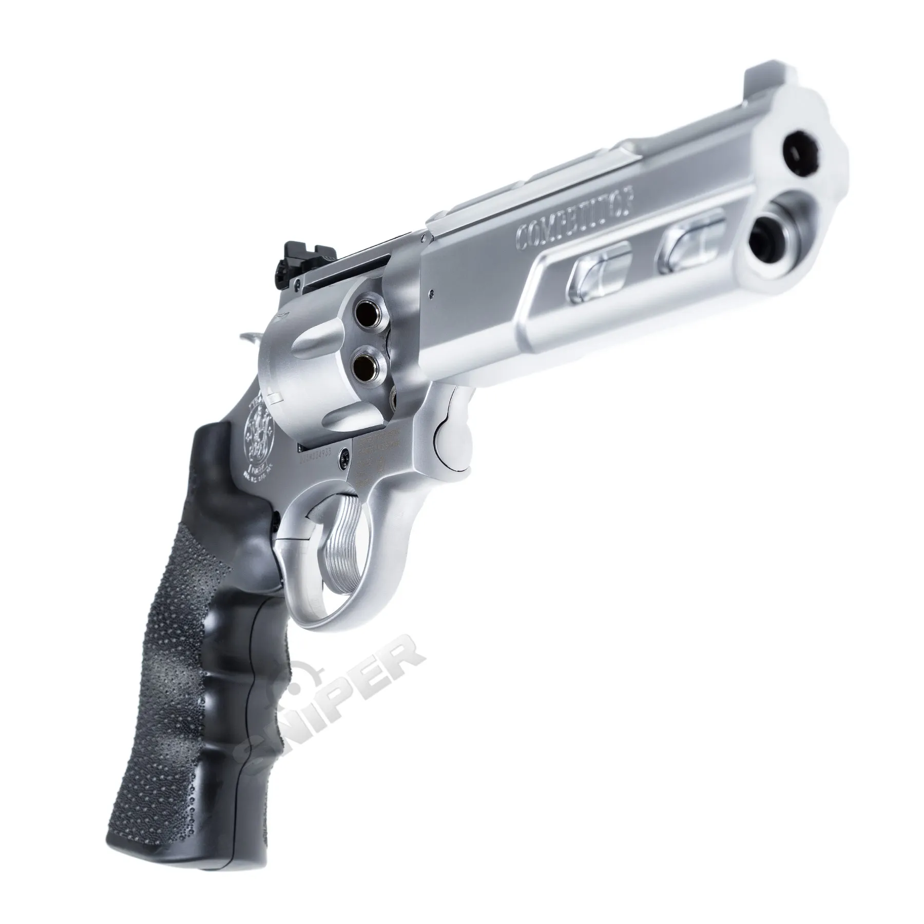 Smith & Wesson 629 6" Competitor Co2 Revolver, Black