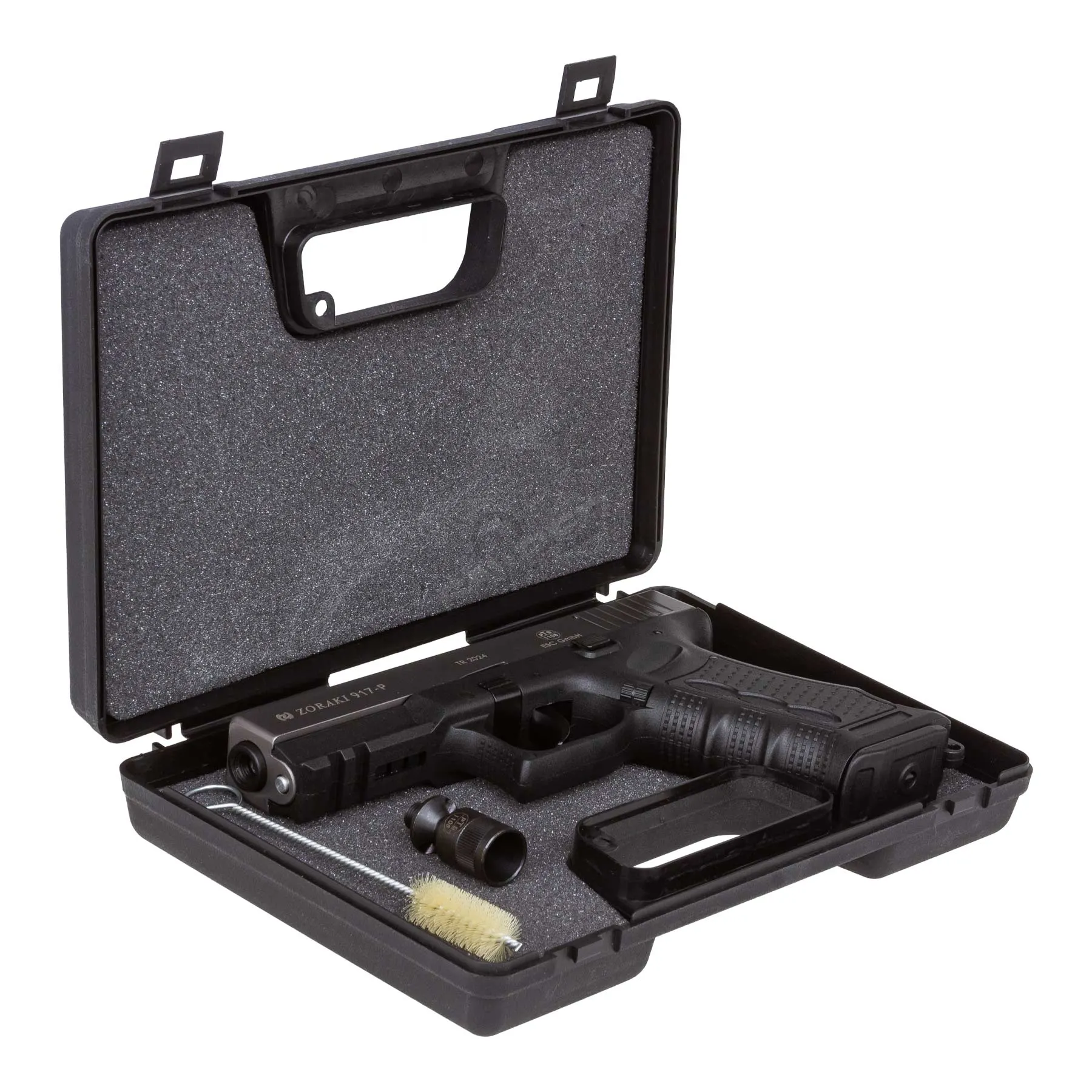 Silvester Bundle #2 Zoraki 917 9mm P.A.K. Schreckschusspistole, Titan