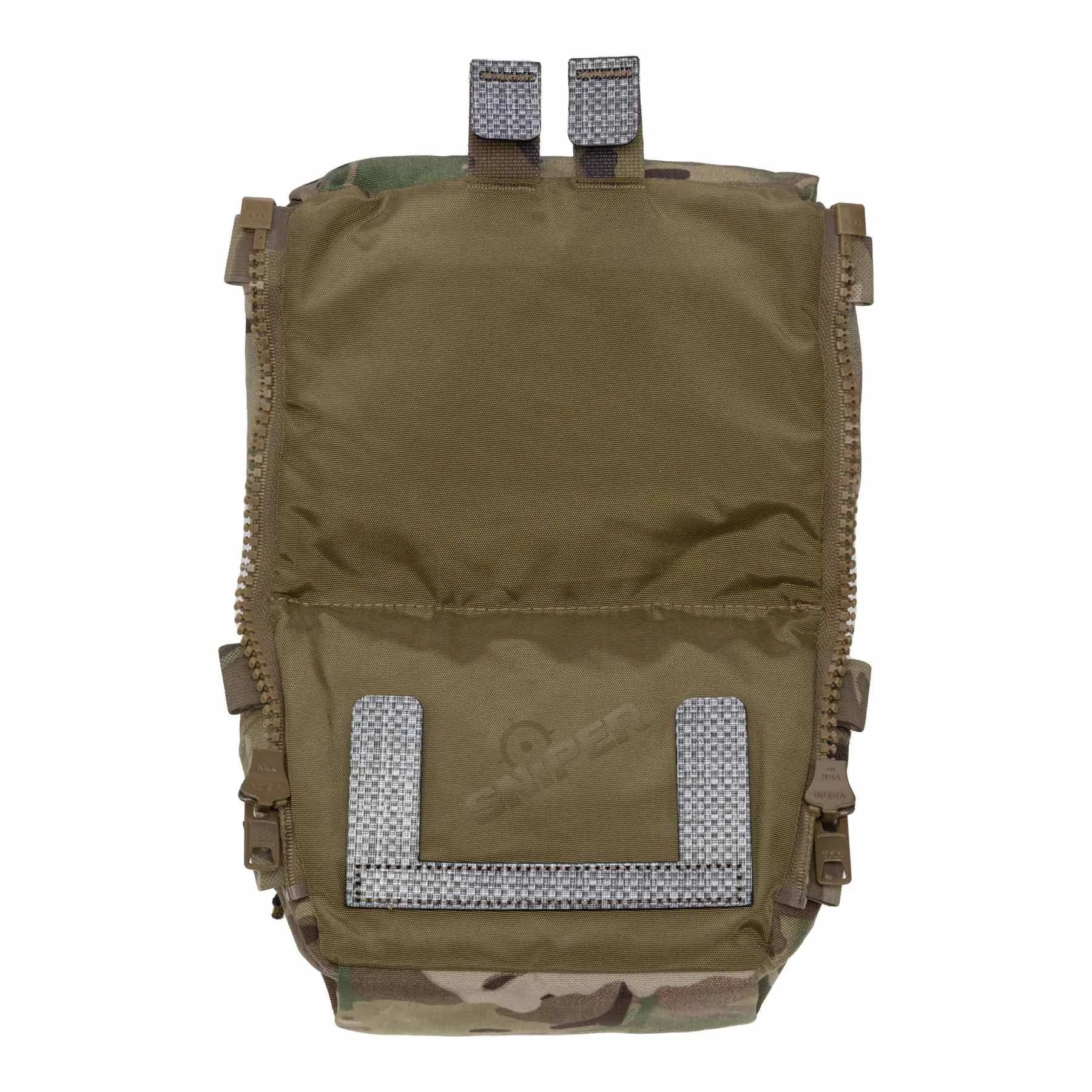 Reapo Back Panel Double Bag für Plattenträger, Multicam