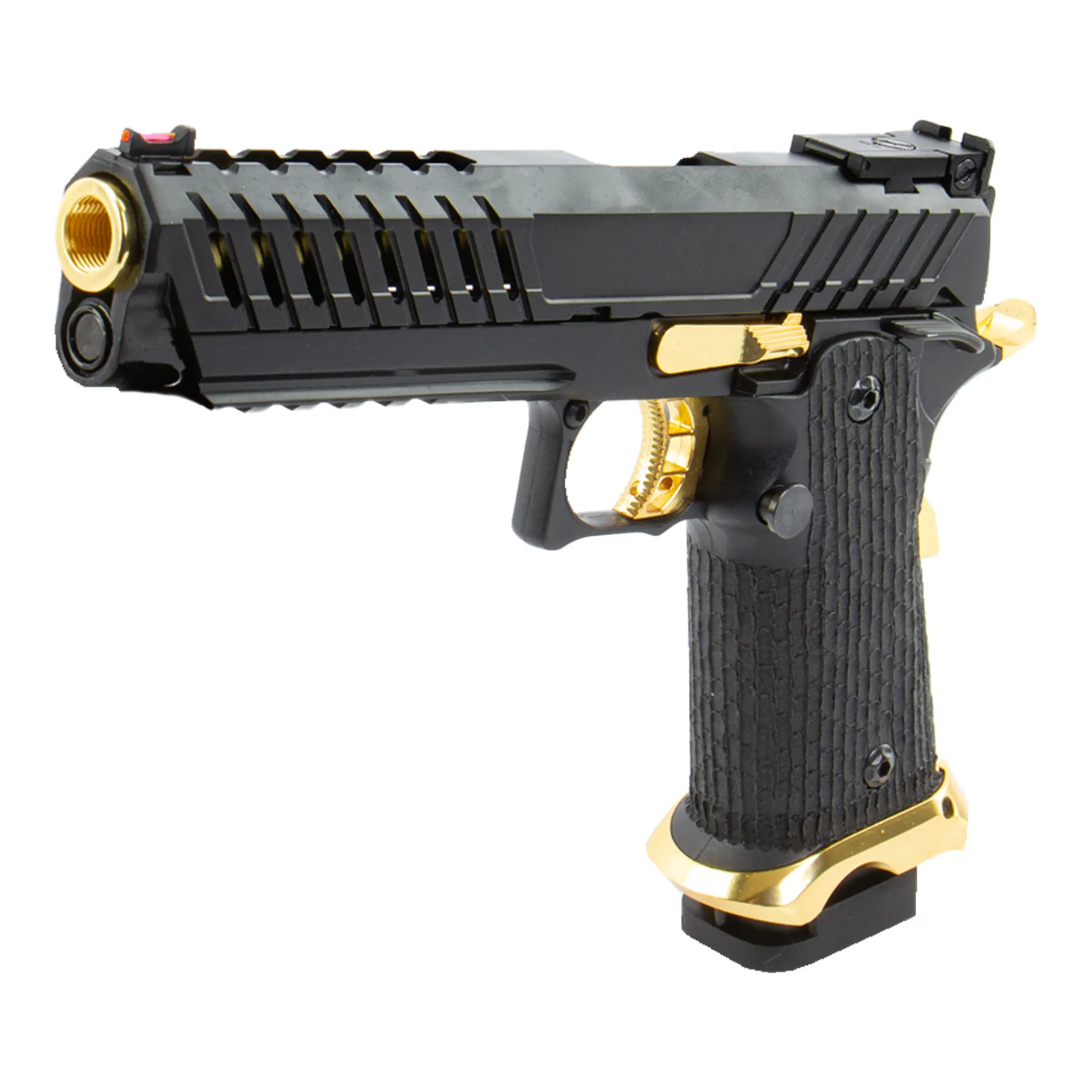Lancer Tactical LTX-6BG Knightshade Hi-Capa GBB, Black/Gold