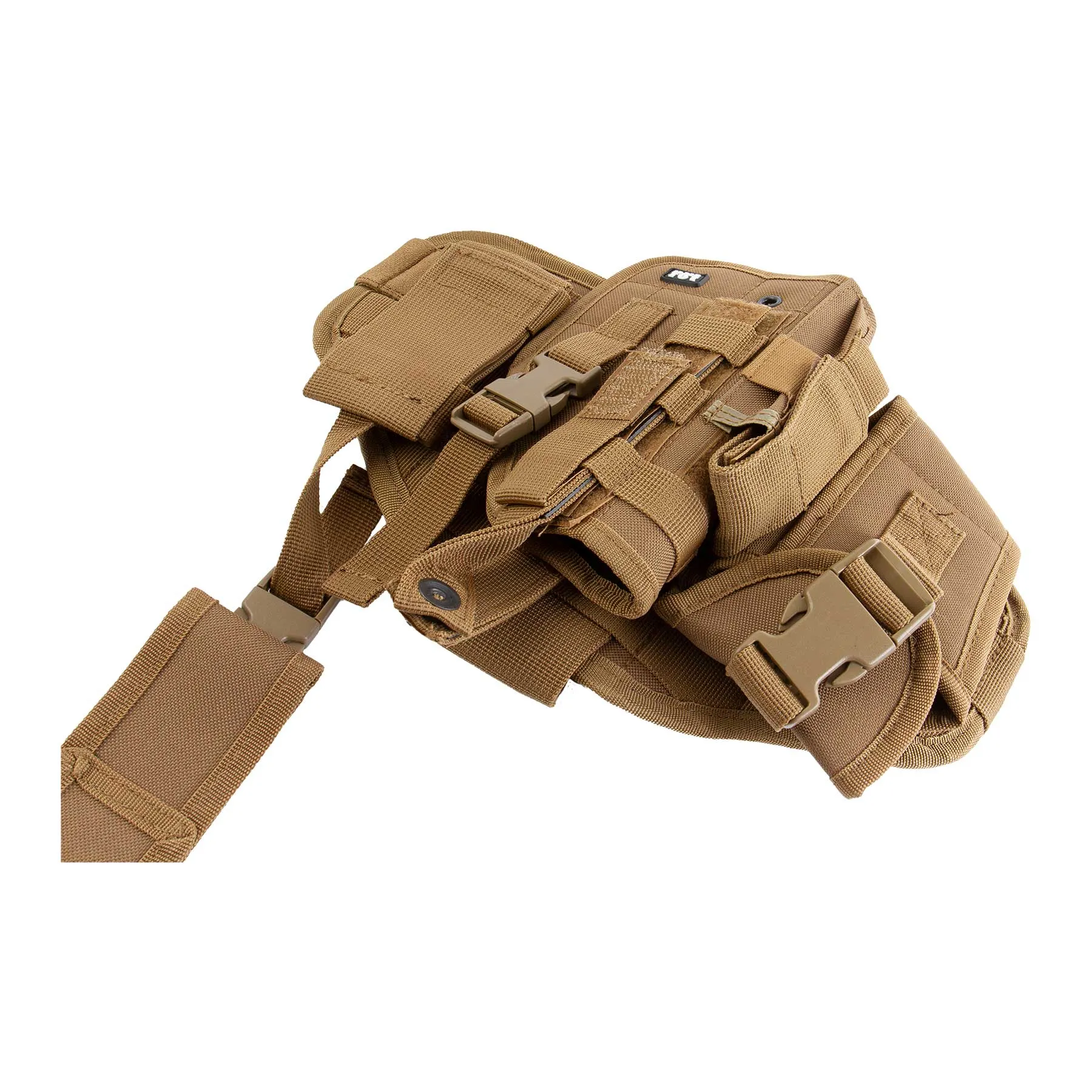 Oberschenkelholster Tan, Sand, für Linkshänder