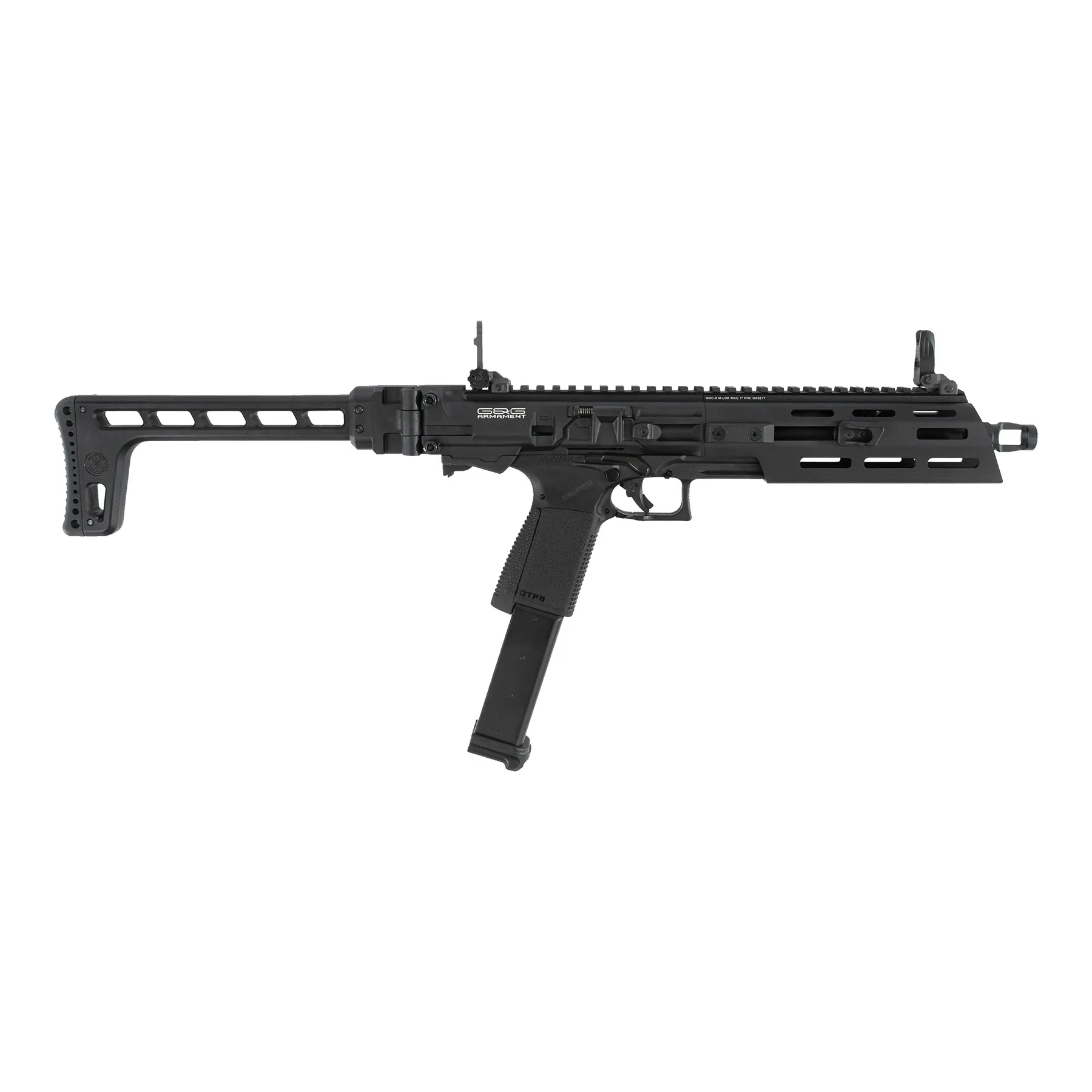 G&G SMC 9 Full Metal GBB Softair Pistole