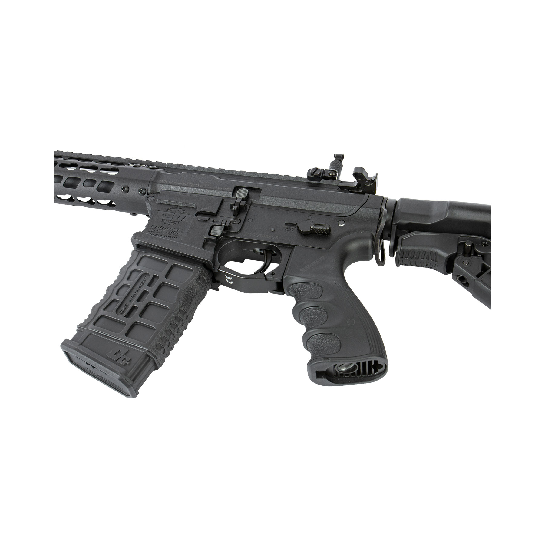 CM16 Wild Hog 7" ETU, < 0,5 J, Black