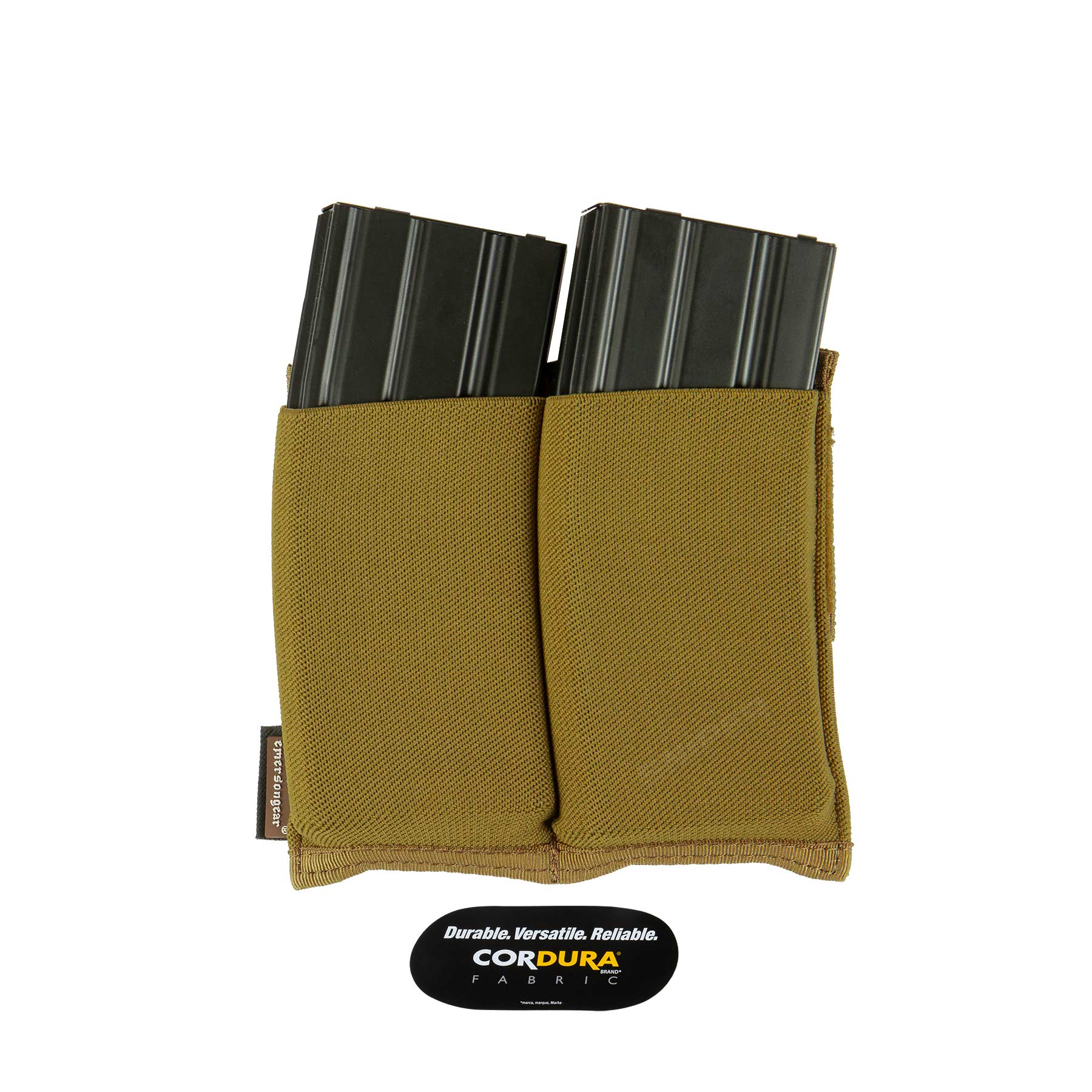Double M4 Mag Pouch, Coyote Brown