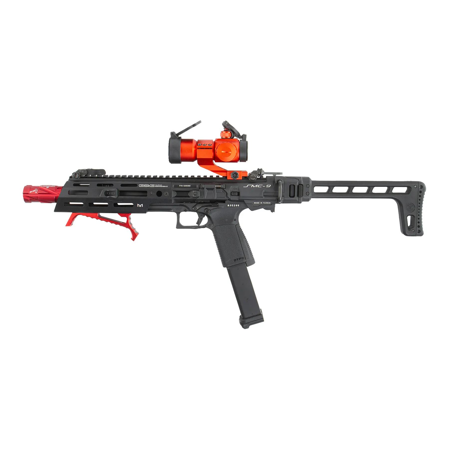 Prep my Airsoft - G&G SMC 9 Full Metal GBB Softair Pistole