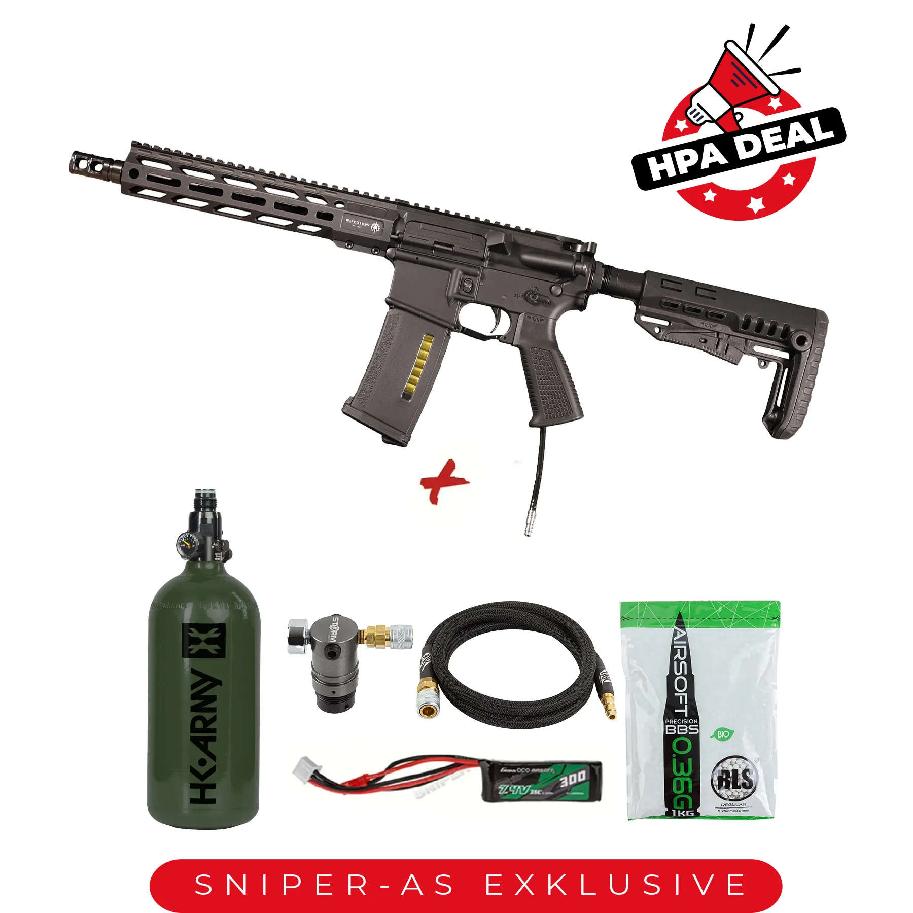 HPA Deal #1 - MTW Forged Series Tactical XBR 10", Black