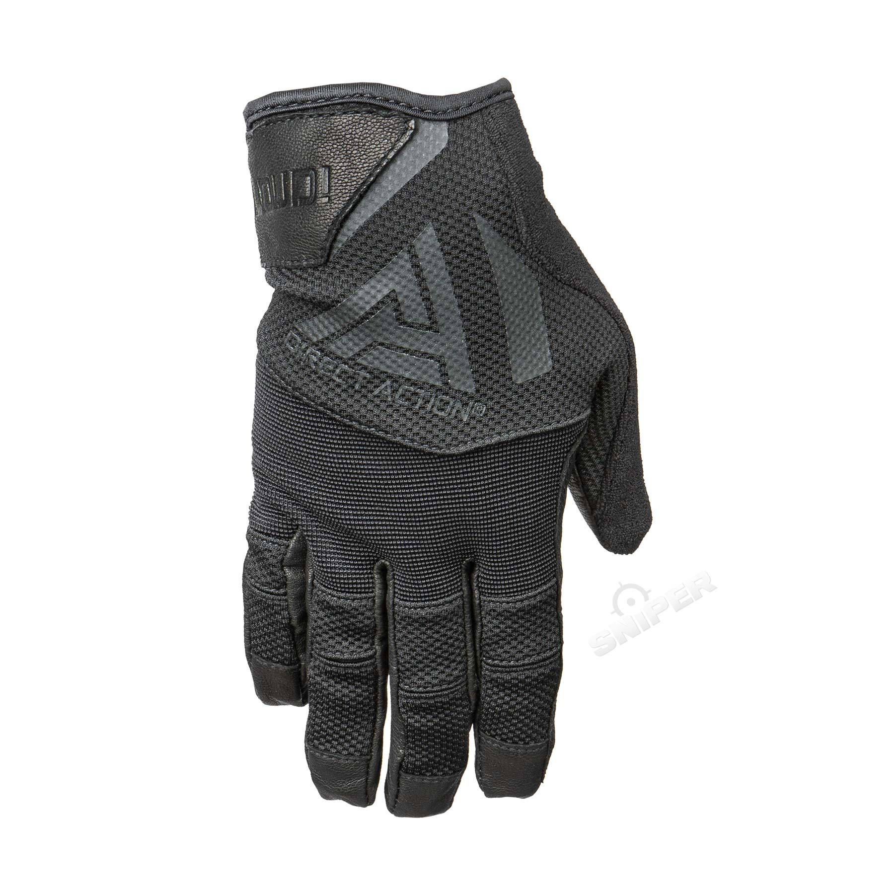 Direct Action Hard Gloves, Black