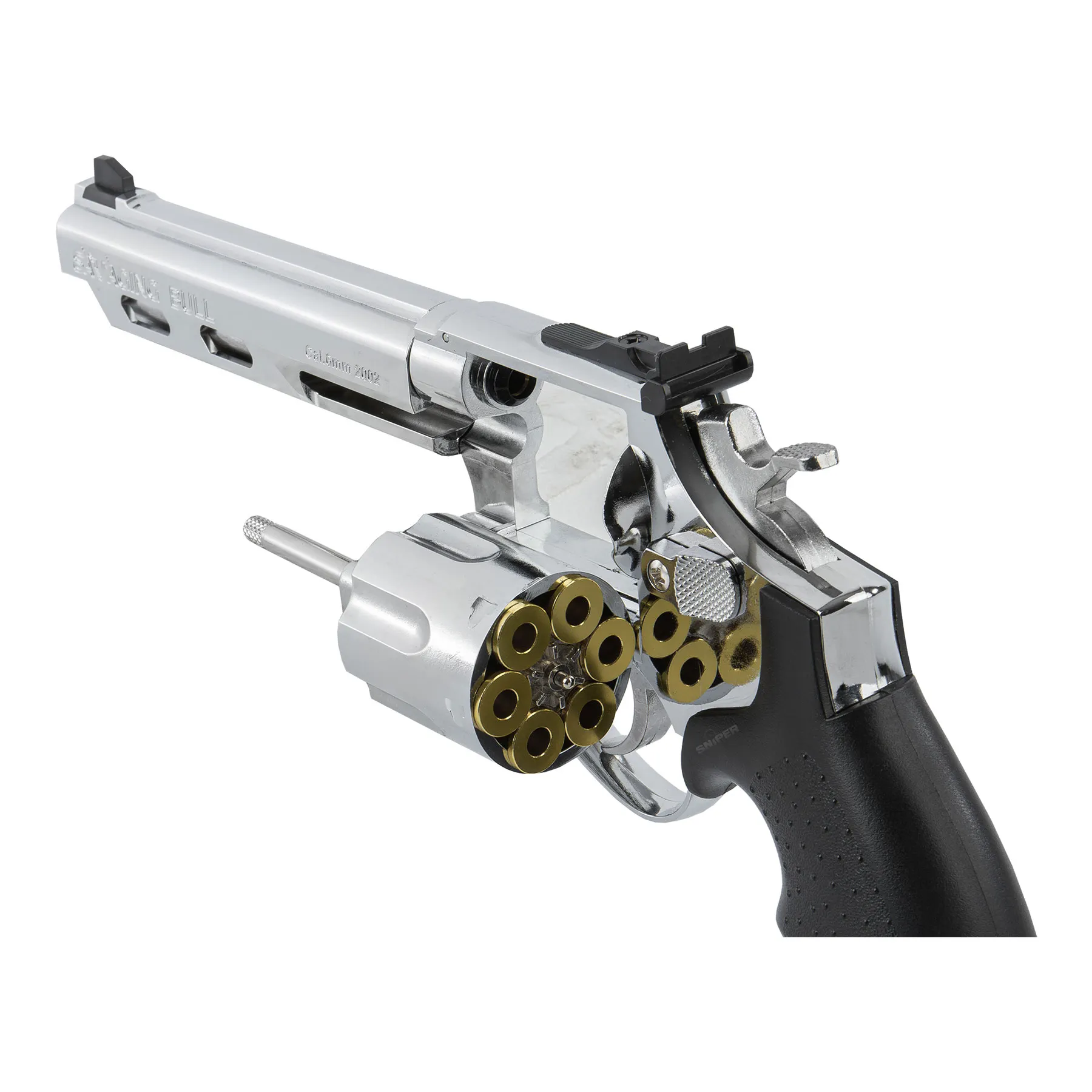 HFC 6" Revolver Silver GNB