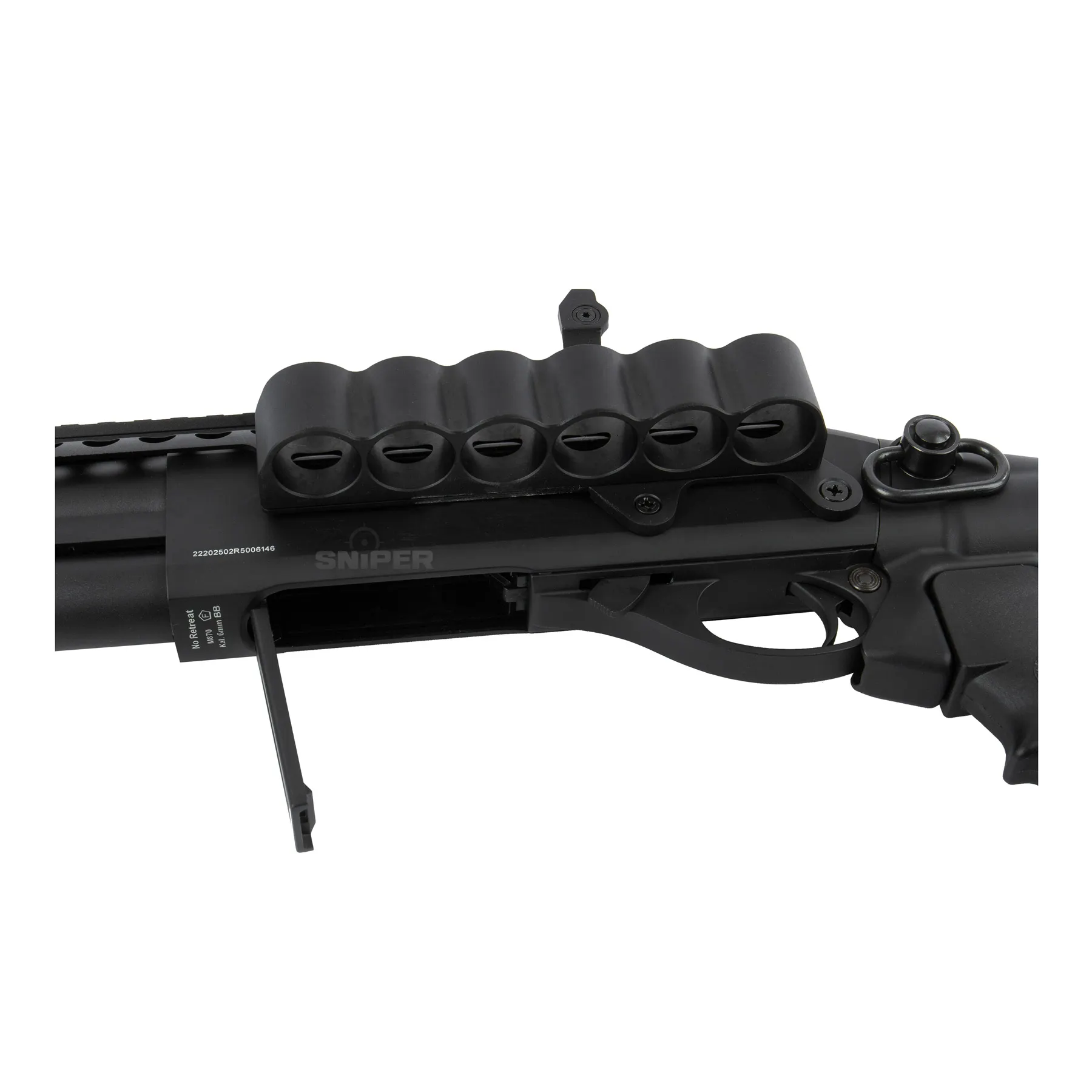 M870 AR Tactical Tri-Shot Action Pumpgun