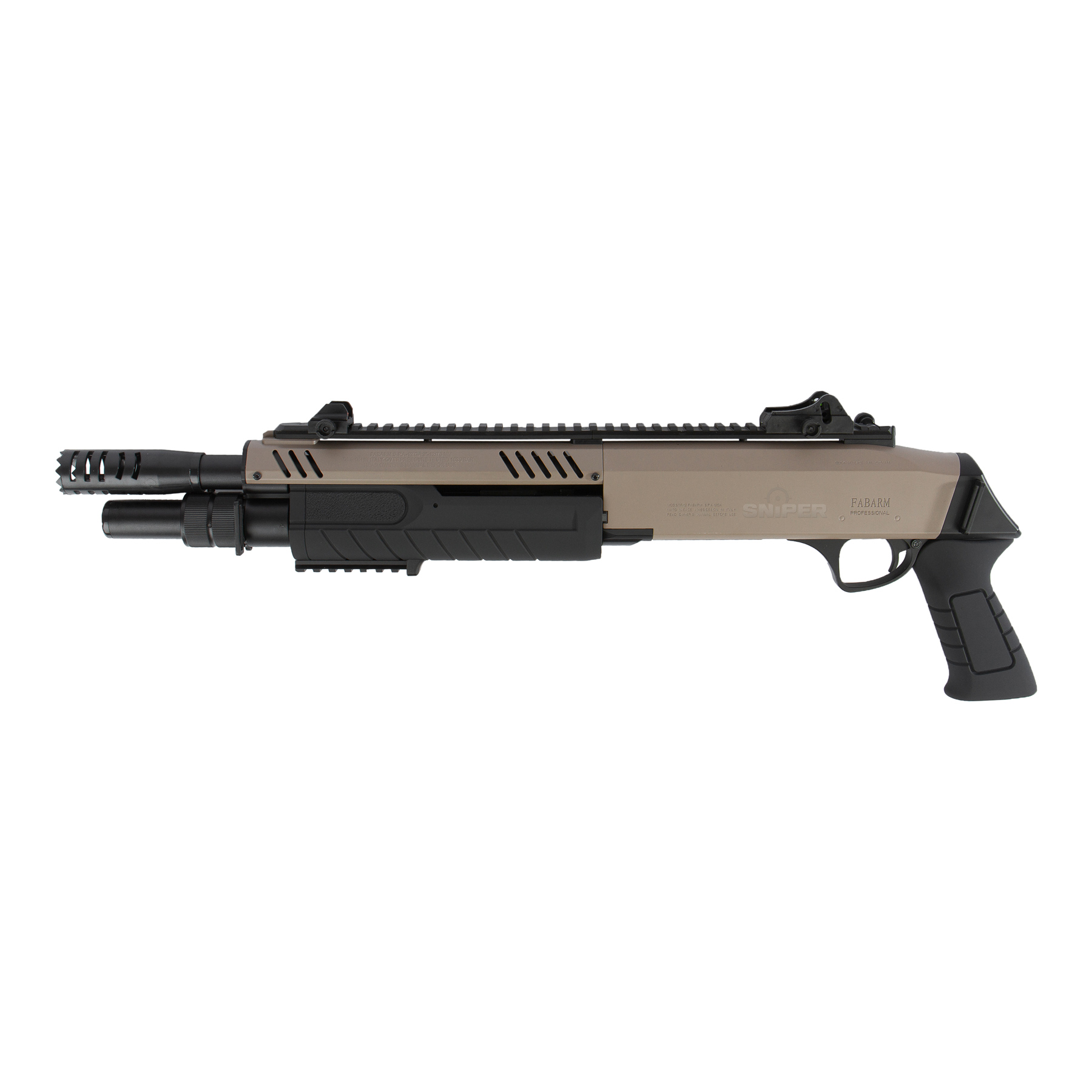 FABARM STFS12 11" Pumpgun, Tan