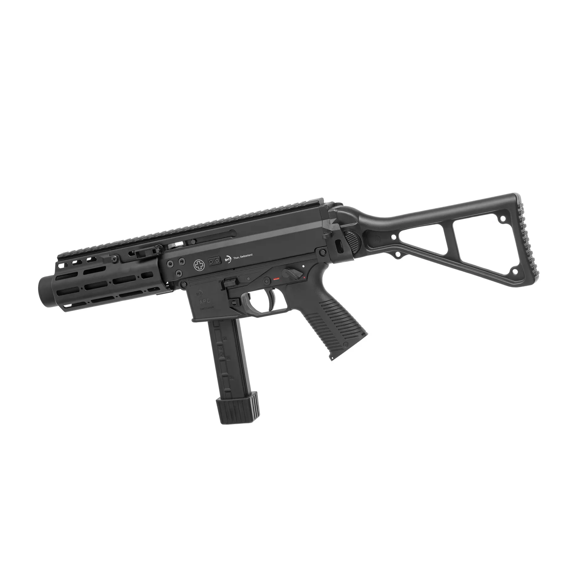 B&T APC9 SD Compact S-GBB Softair Gewehr, Black B&T APC9 SD Compact S-GBB Softair Gewehr, Black