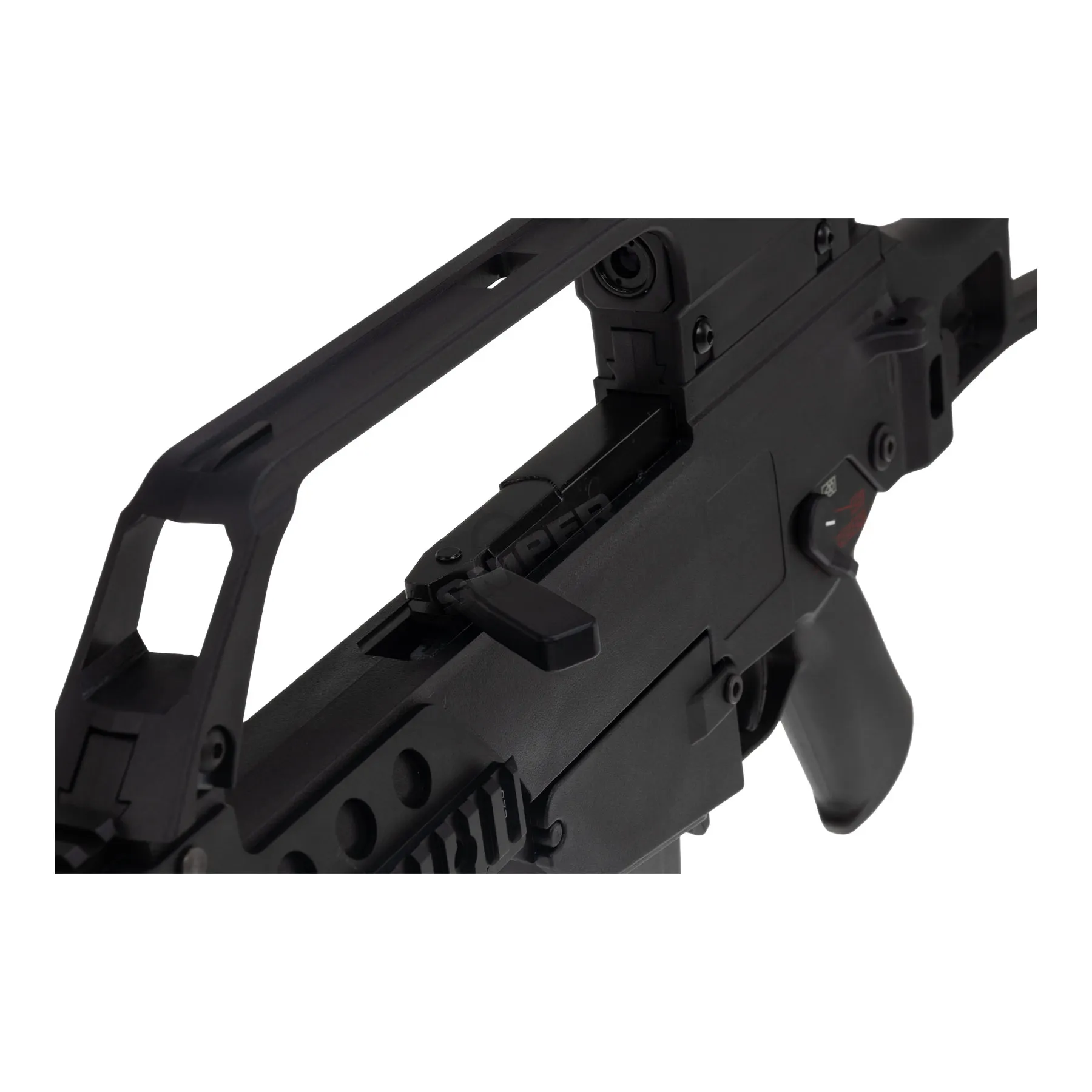 Reapo RG6 Special Unit RIS Version GBB Rifle, Black