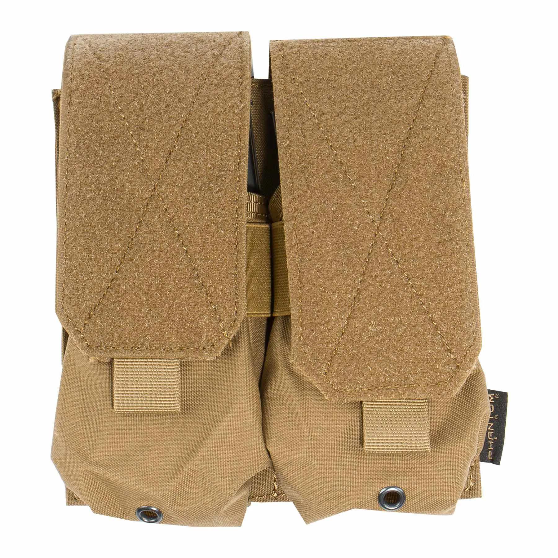 Phantom Gear Double Closed M4/M16 Mag Pouch, Coyote