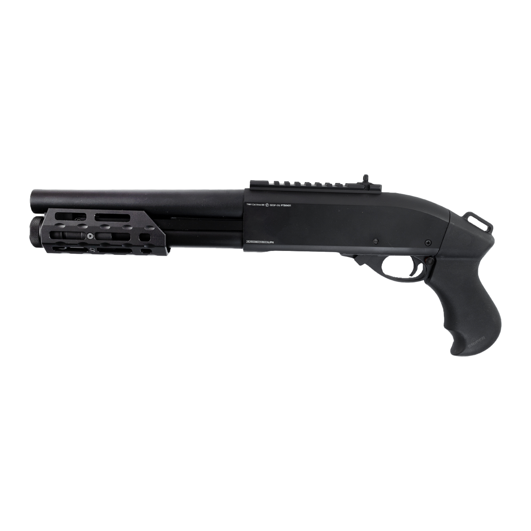 M870 GE 8879 3-Shot Gas Shotgun, Black