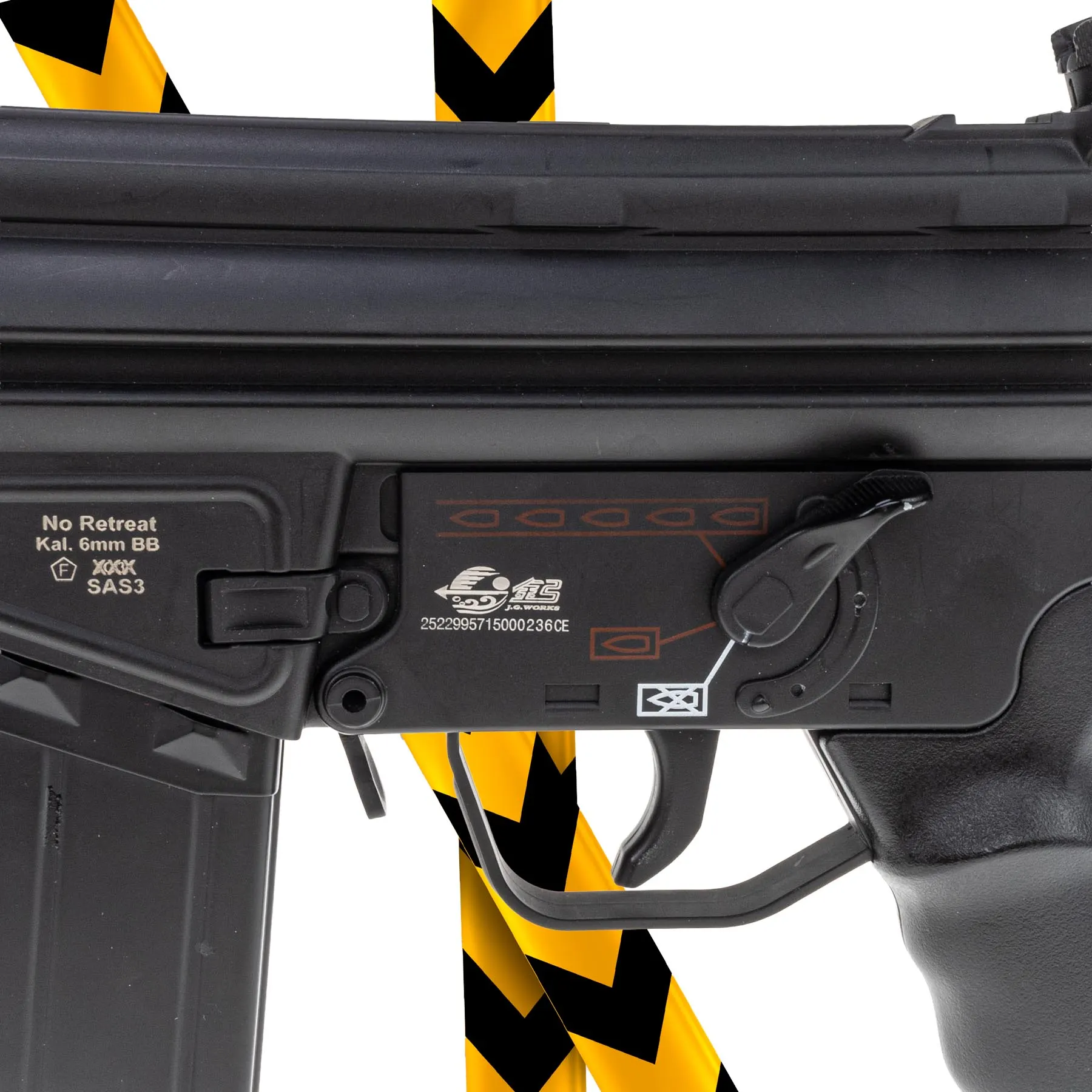 B-Ware Jing Gong T3 SAS Tactical (S)AEG, black