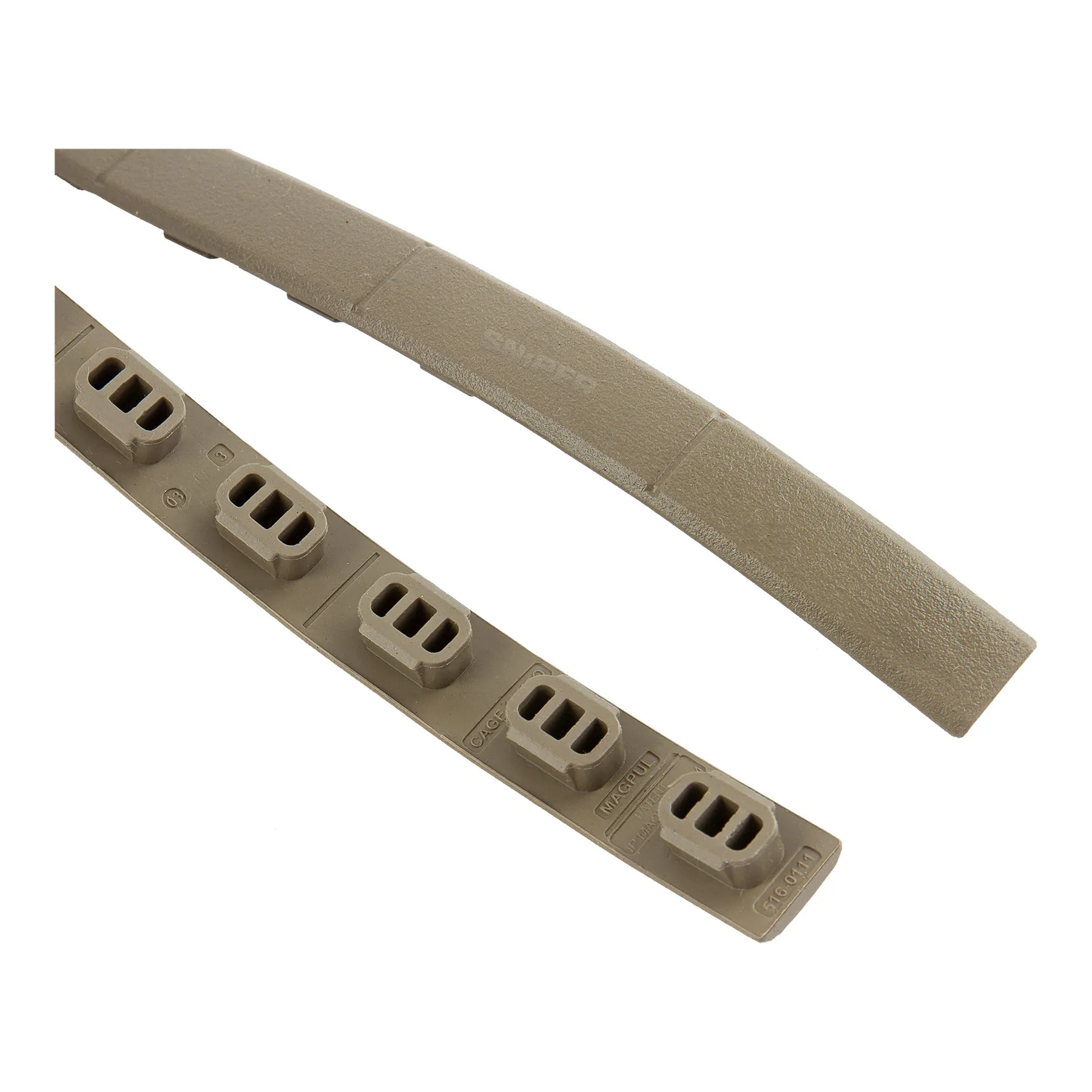 M-LOK Rail Cover, Dark Earth